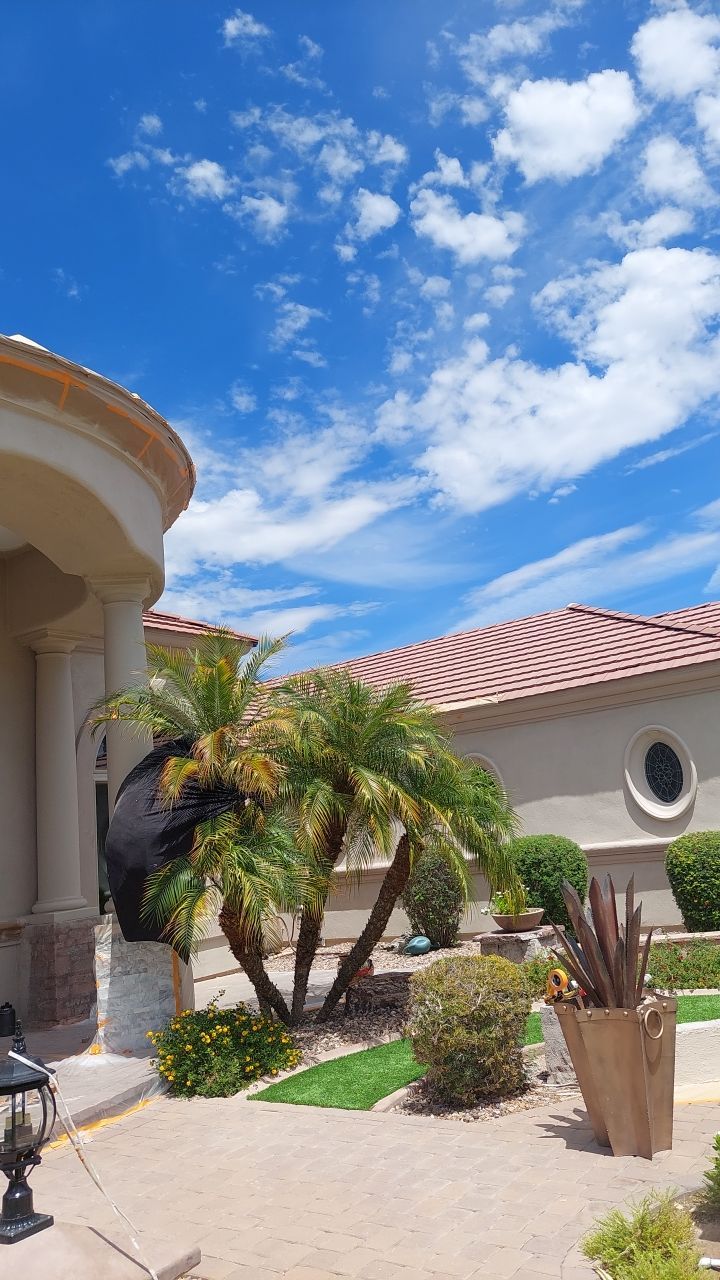 Exterior Paint Job in Mesa by Crash of Rhinos Painting & Garage Floors