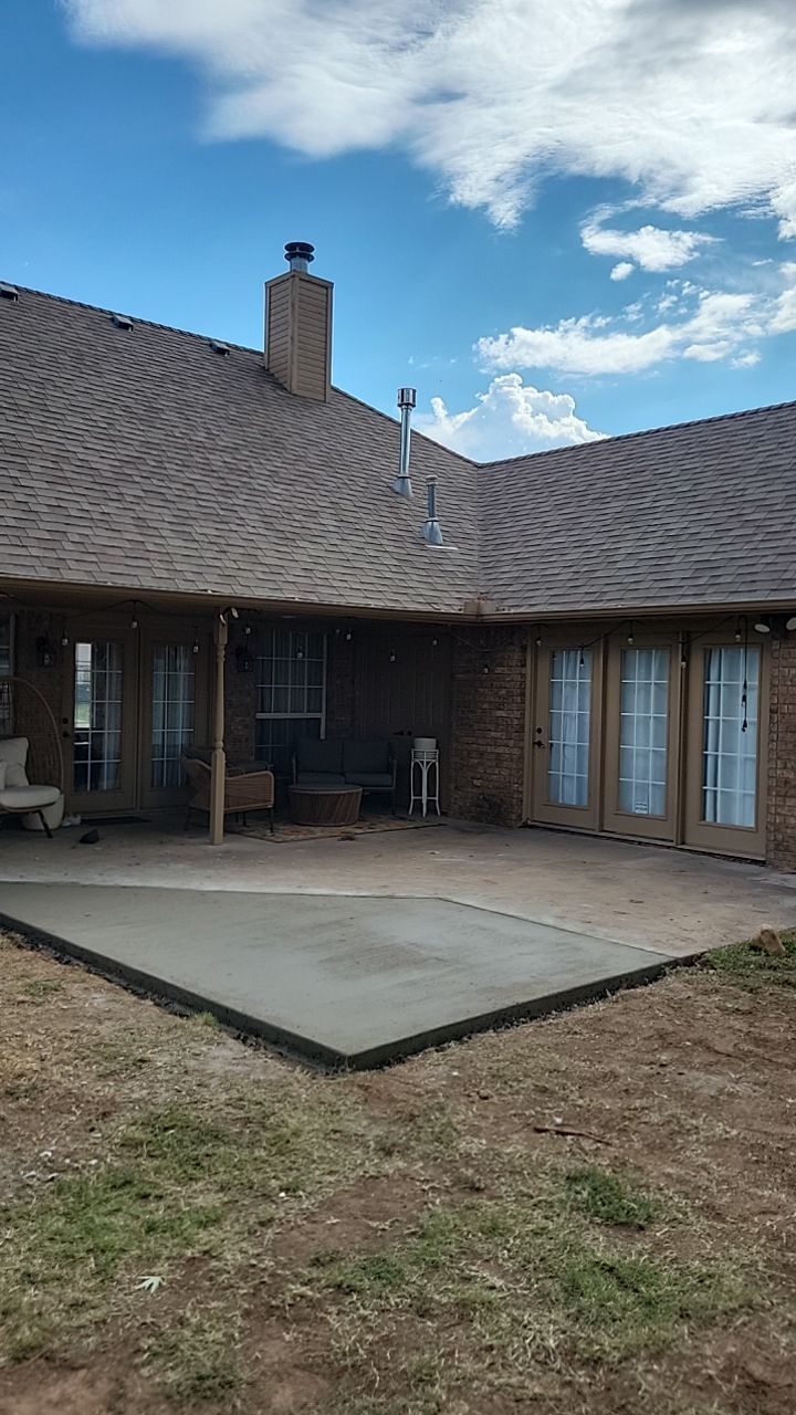 Tree removal , Concrete, Pergola, and sod install  by Clays Services Inc