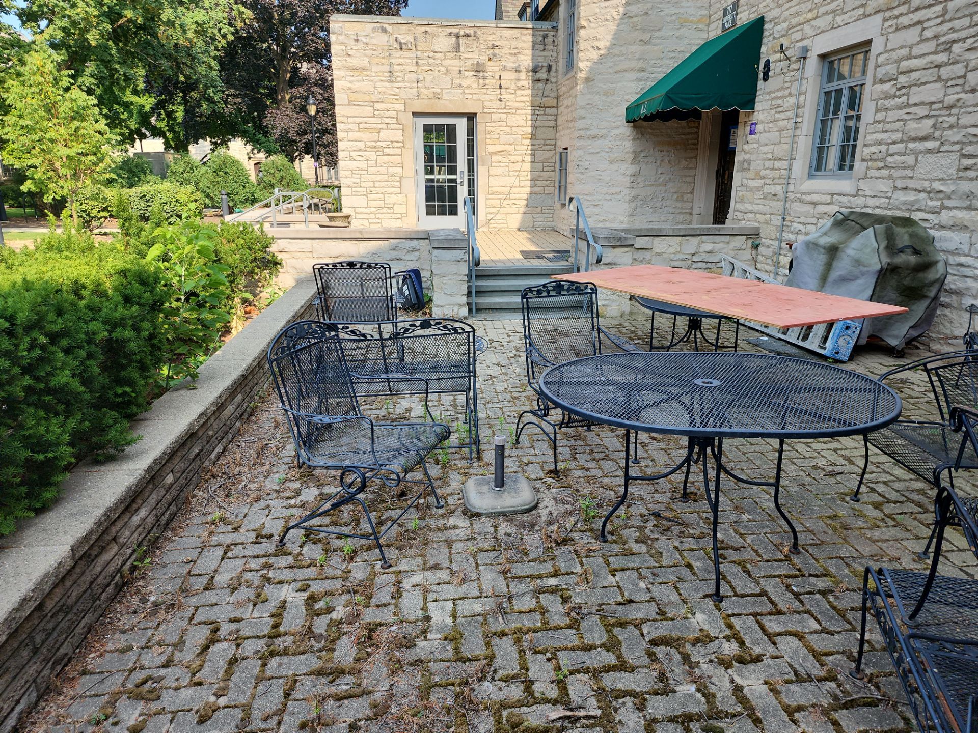 Brick paver cleaning. by Northern Power Washing LLC.