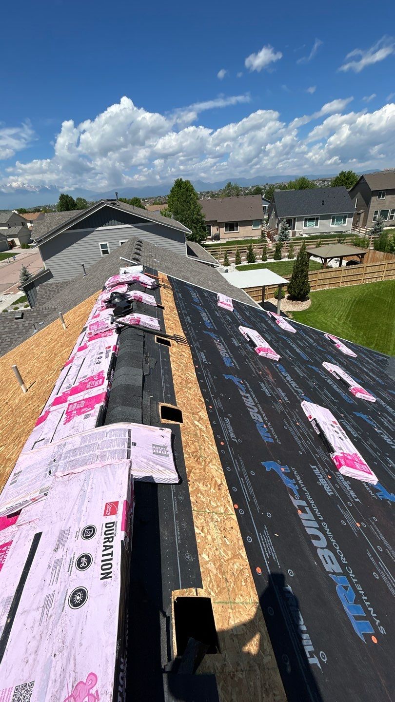 Project in Colorado Springs by Old World Roofing