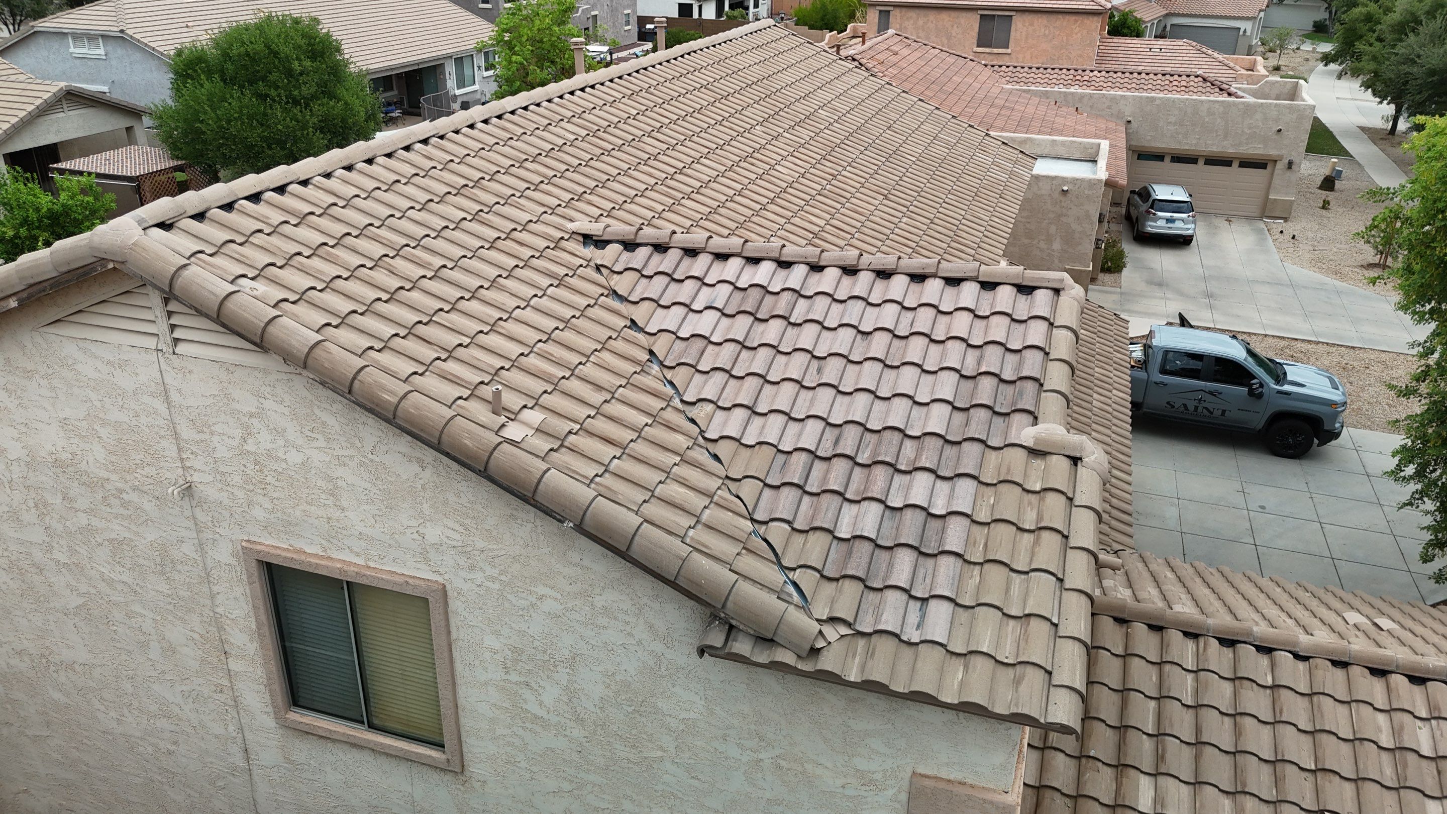 Project in Queen Creek, AZ by Saint Roofing