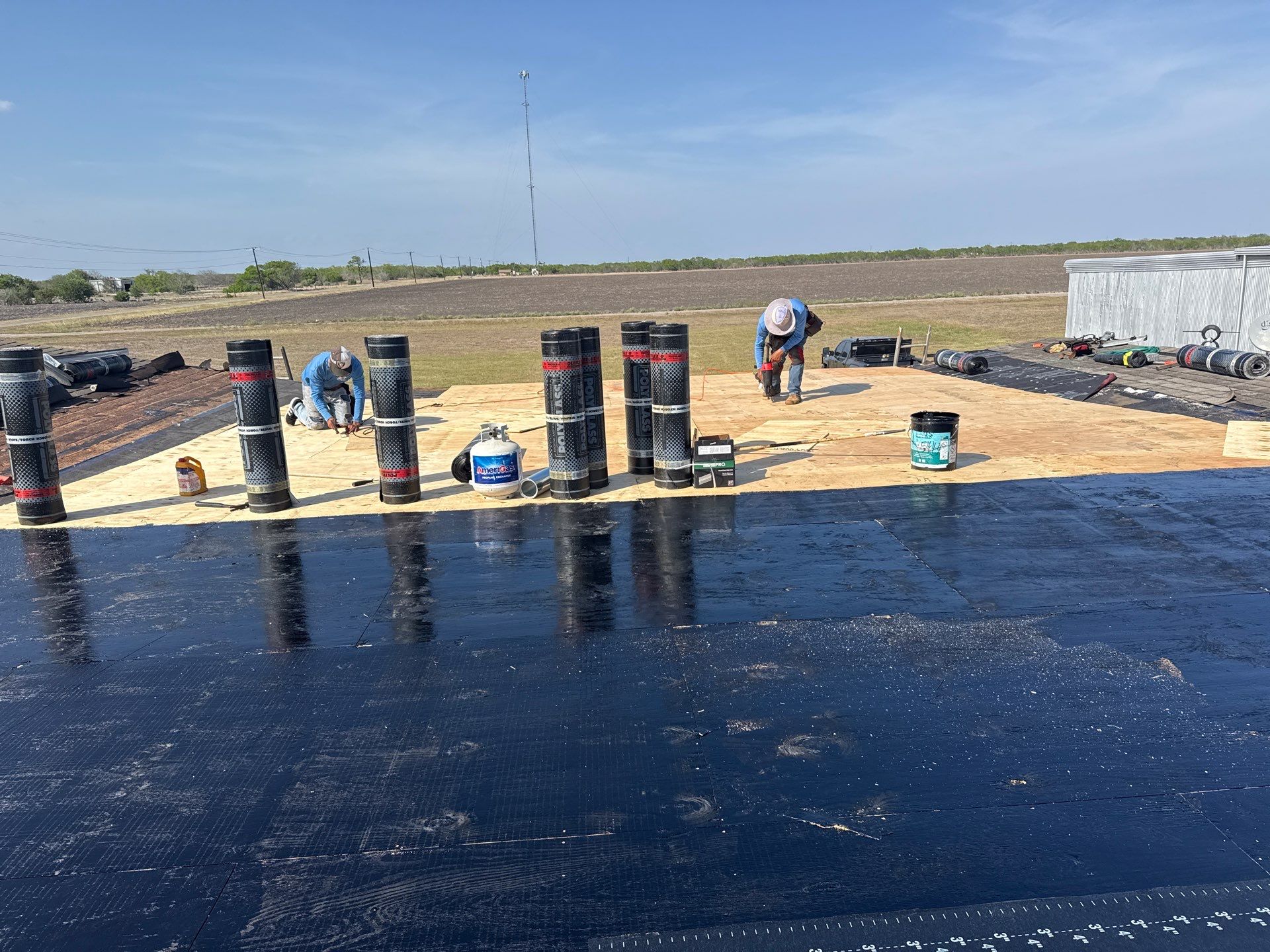 Blown away in Bishop Texas by Bayfront Roofing and Construction