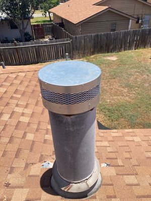 Chimney Cap & Chase Replacement using Custom Fabricated Steel