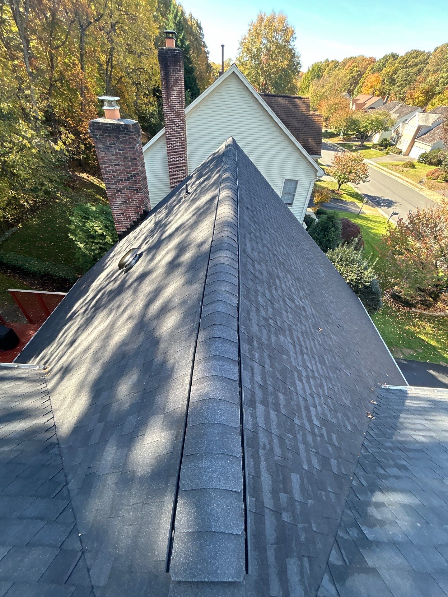 Burke: Residential Roof Replacement with CertainTeed Landmark Pro Designer Shingles in Max Def Charcoal Black by RM Banning, Inc.