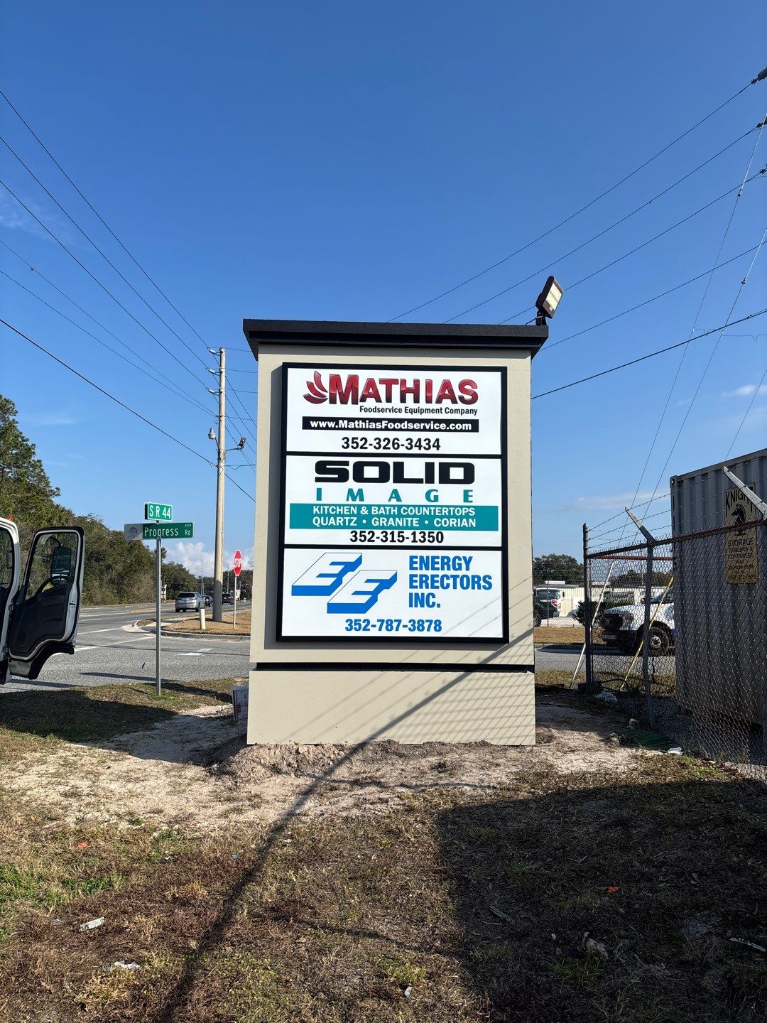 Mathias Multi-tenant Monument  by SignCrafters