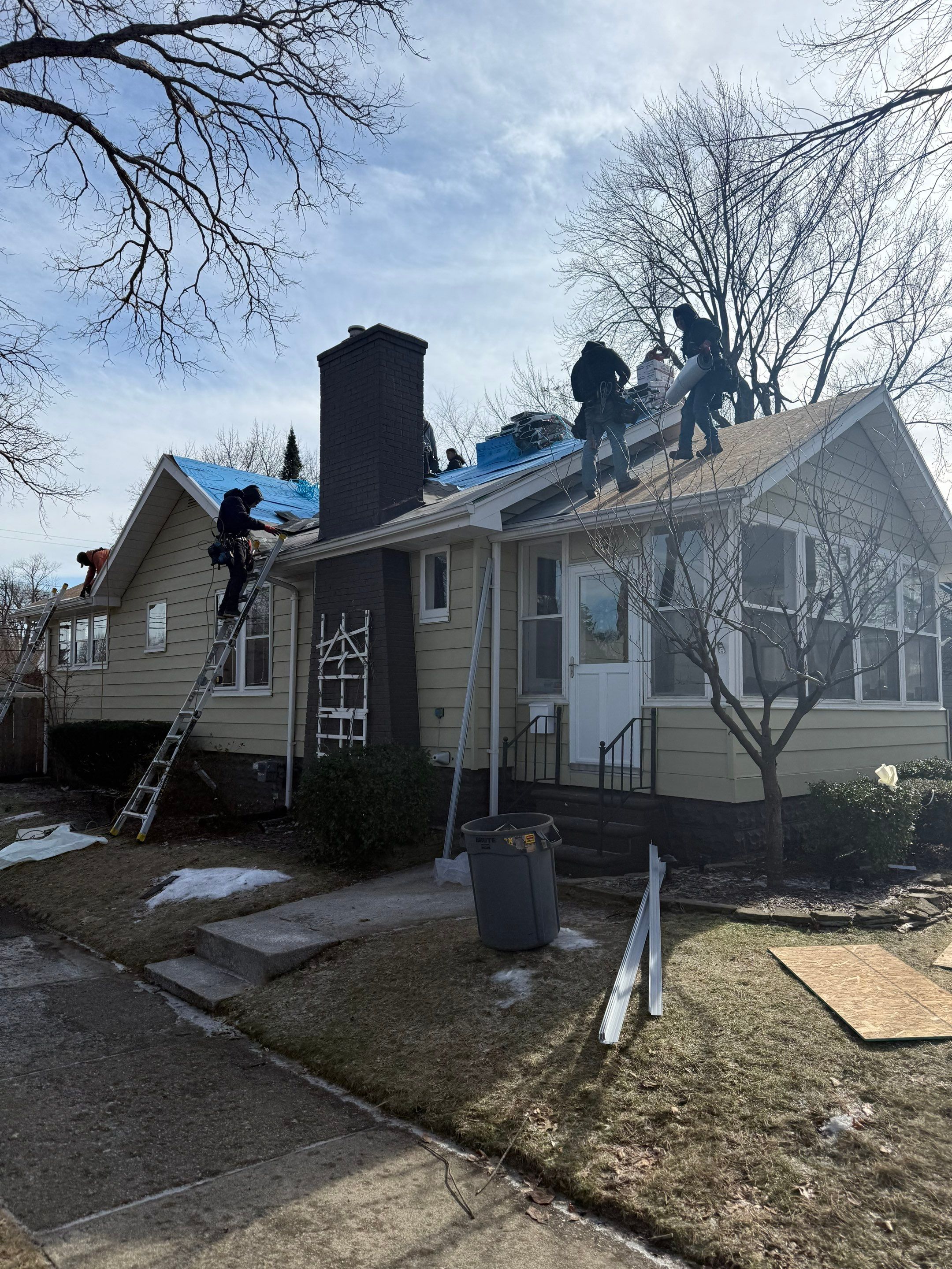 Roof Replacement using TK Thunderstorm Gray by 180 Contractors
