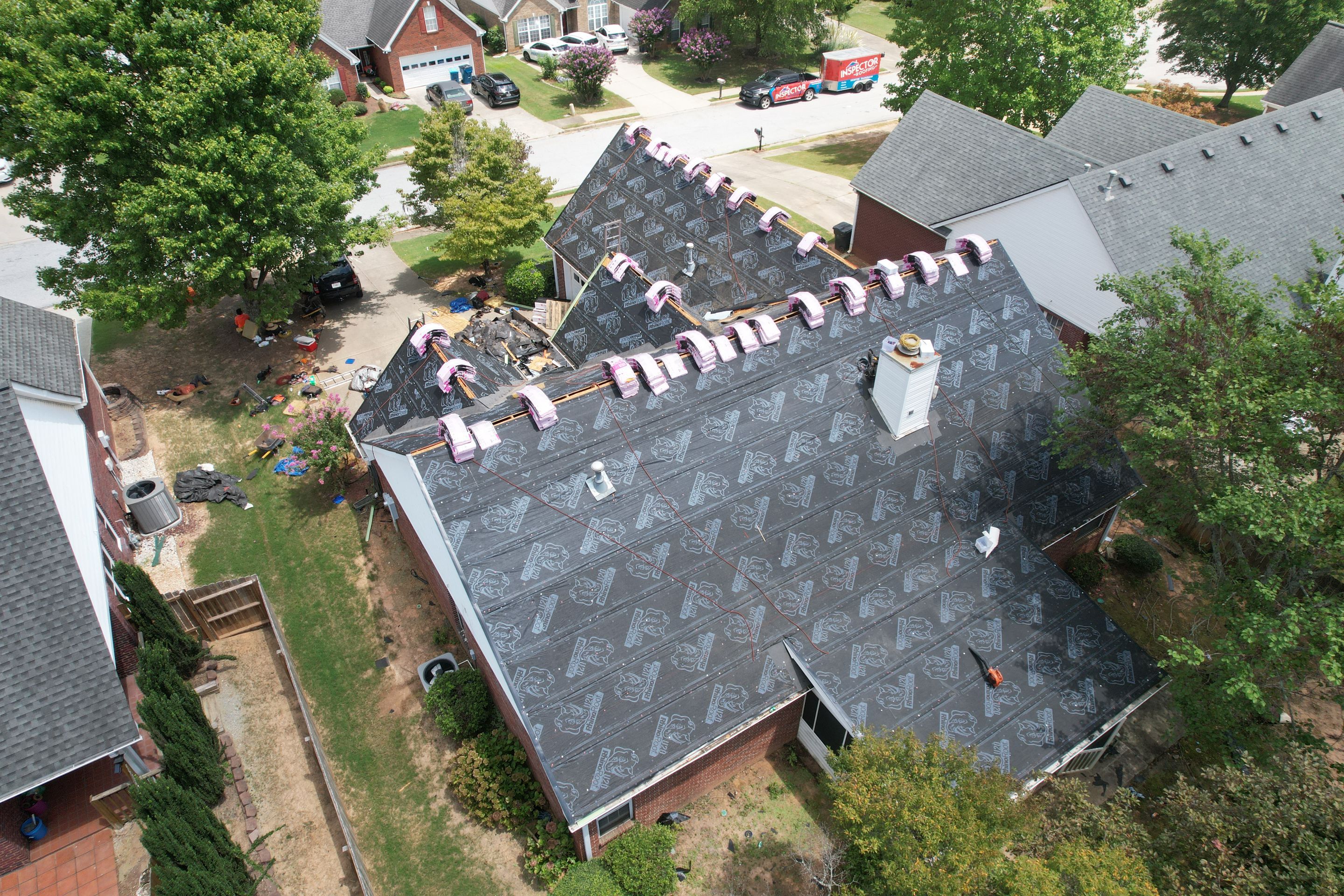 Residential Roof Replacement using Owens Corning Onyx Black by Inspector Roofing and Restoration