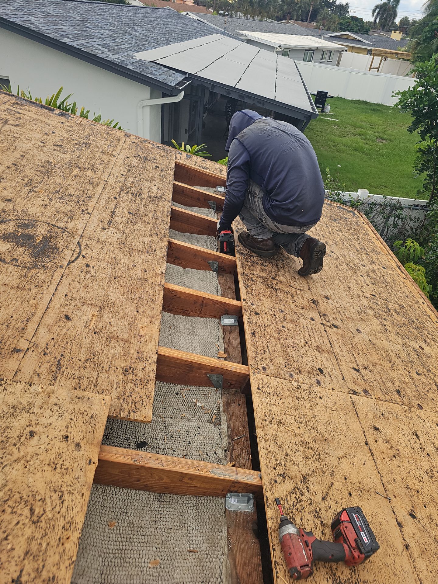 Project in St. Petersburg 33711 by Mitchell Roofing Company LLC 