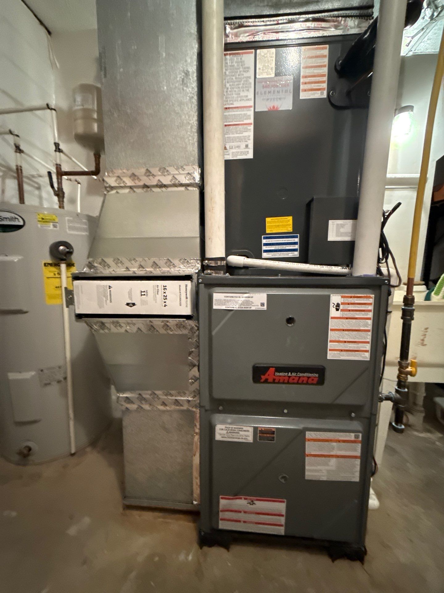 Amana S-Series install in Basye by Elemental Heating and air conditioning LLC