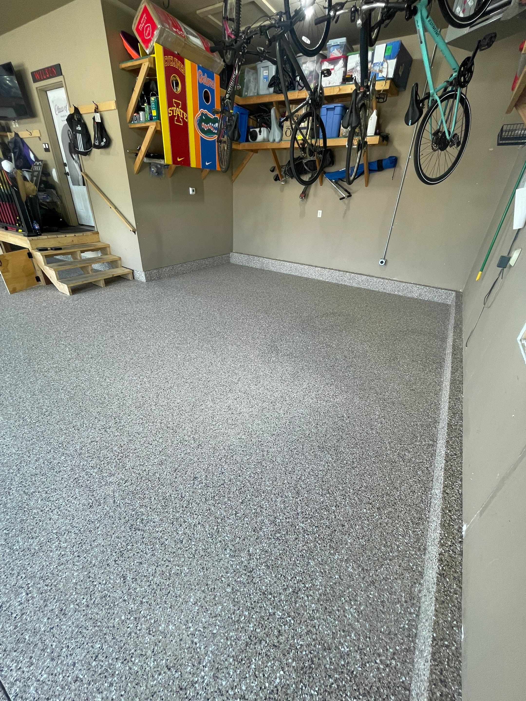 Garage Floor Coating in Tea, South Dakota by Select Painting, Coatings & Garage Cabinets