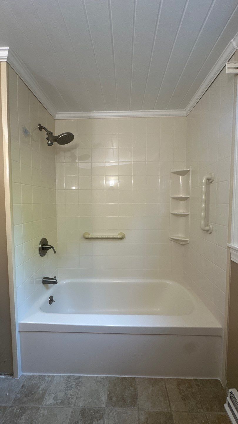 Tub to Walk-in Shower in Southampton, MA by Yankee Home Improvement