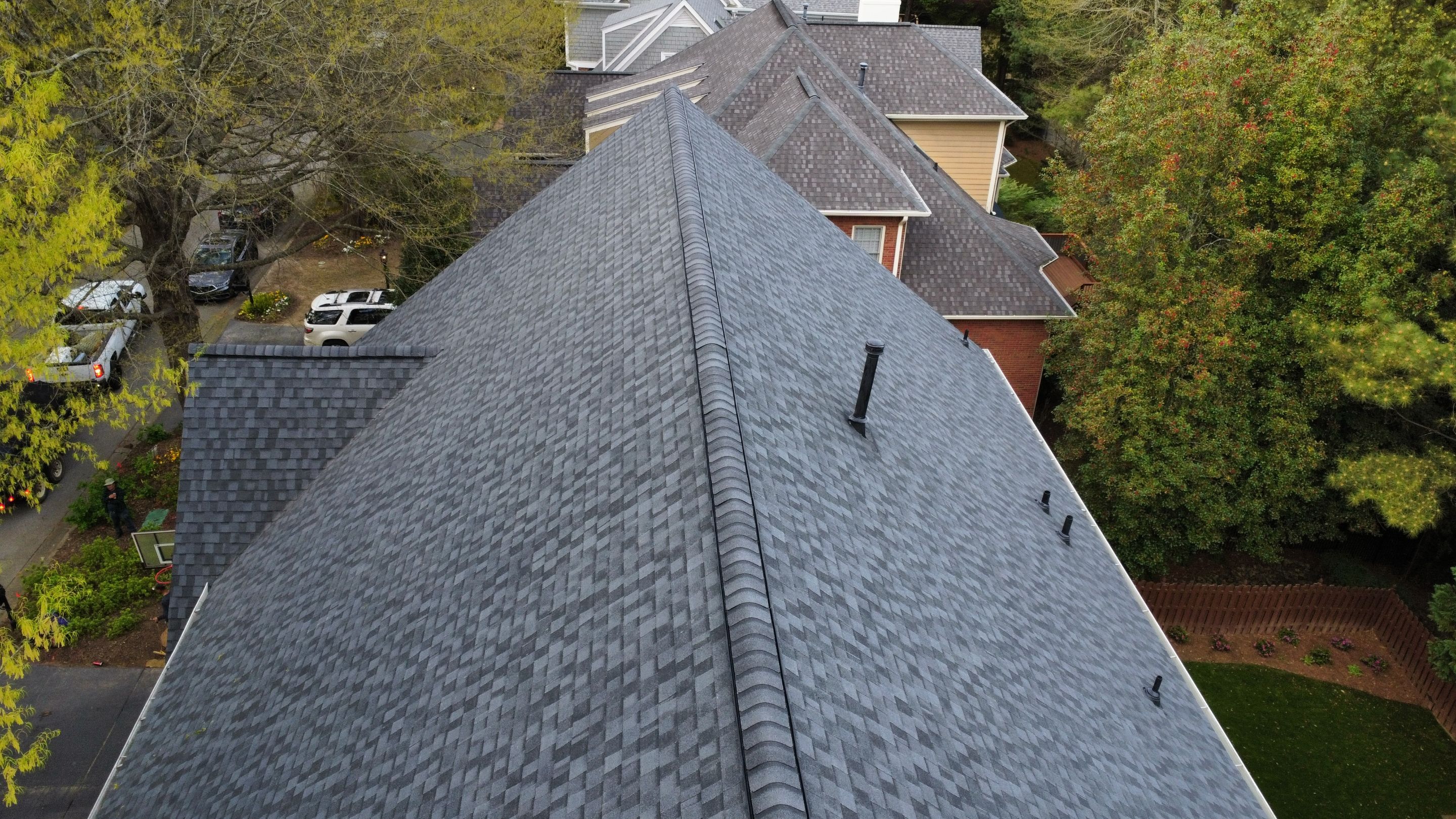 Atlanta, GA Roof Replacement CertainTeed Landmark Max Def Pro Moire Black by Reset Roofing
