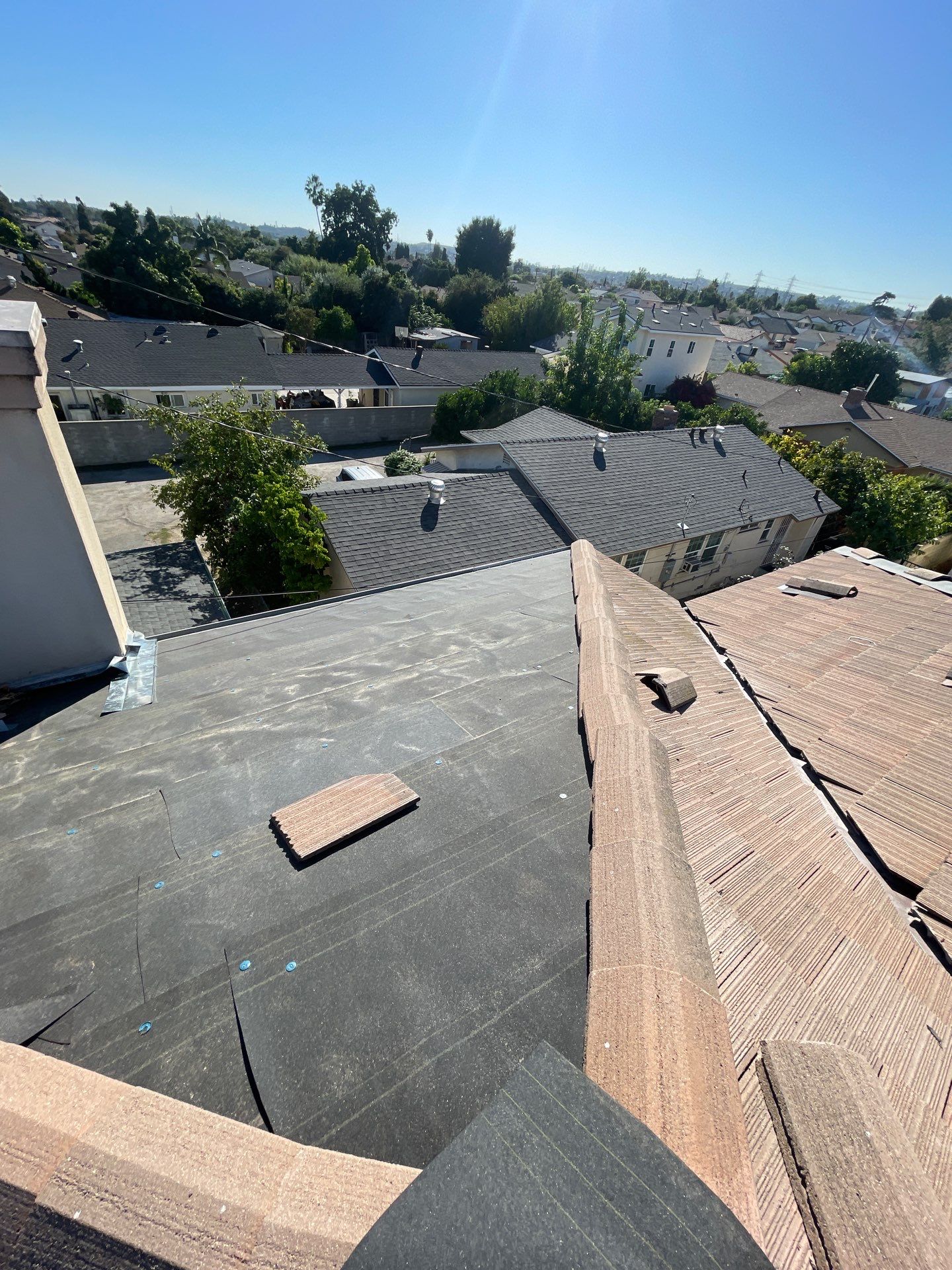 Tile Roof Reset Project - Rosemead CA 91770 by Epic Roof Replacement