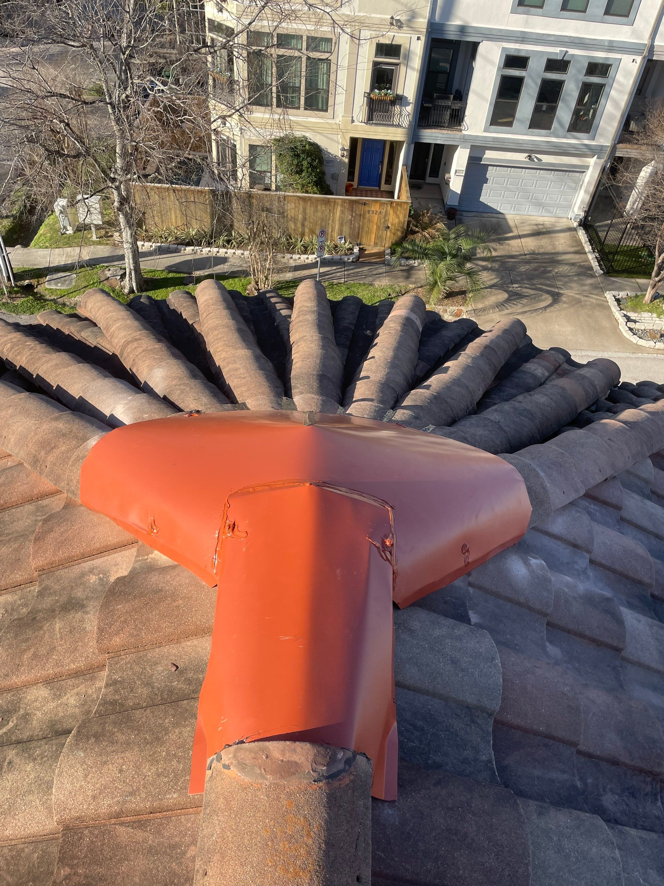 Project in Houston, TX by Associates Roofing Unlimited 