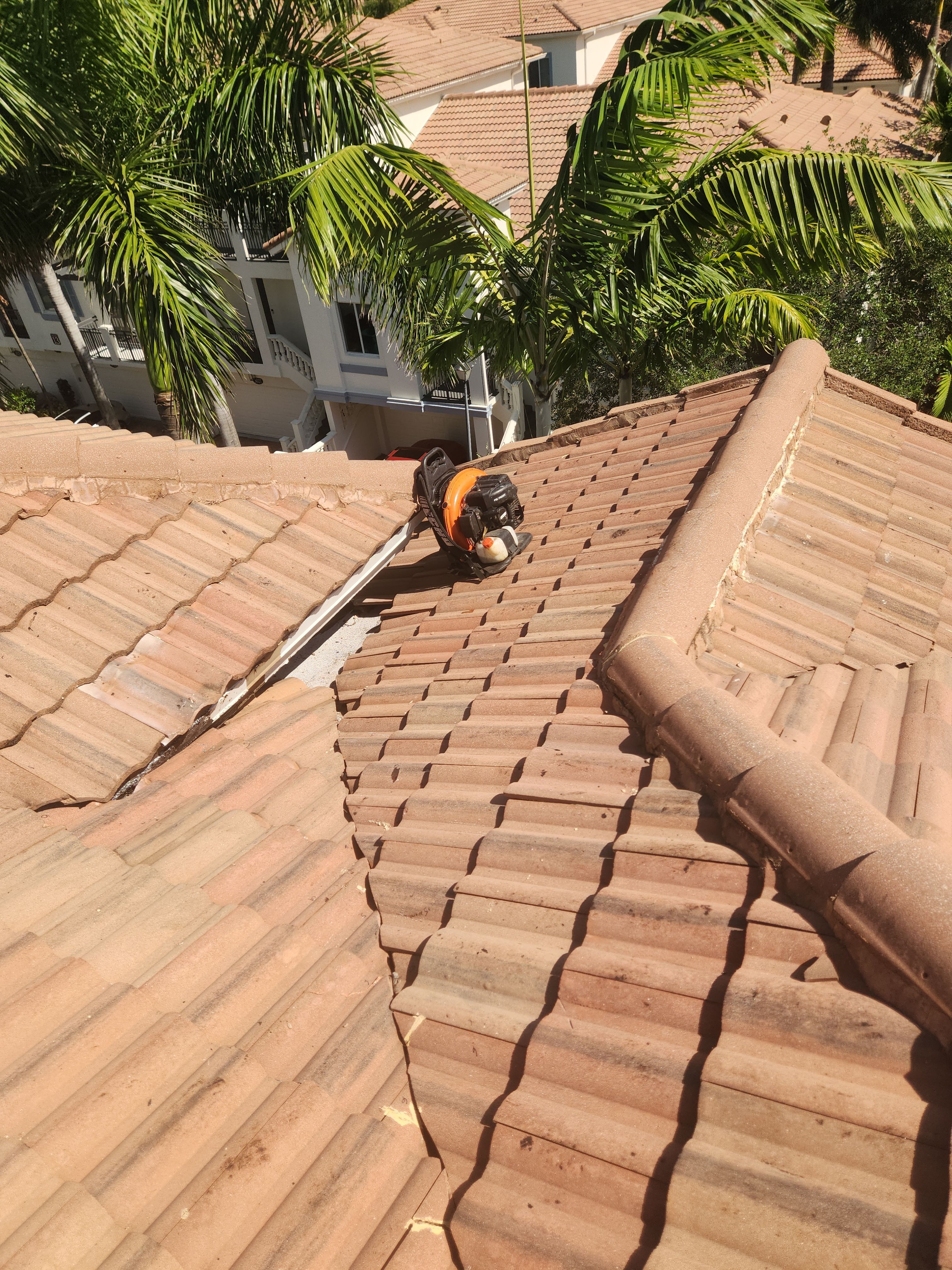 Tile Roof Leak Repair and Plywood Decking Replacement in Boynton Beach by Aastro Roofing