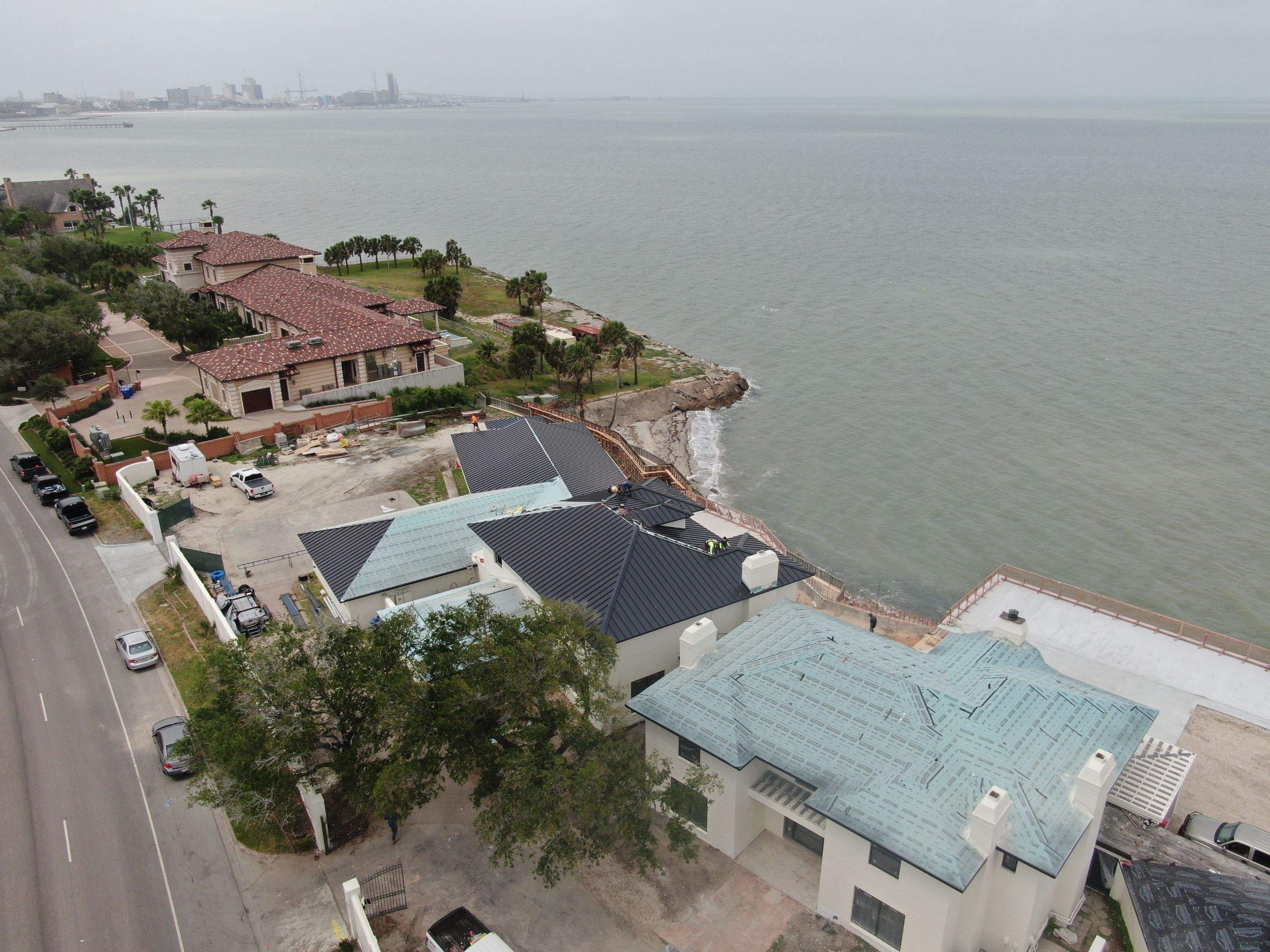 Megalodon Metal Roof on Corpus Bay by Bayfront Roofing and Construction