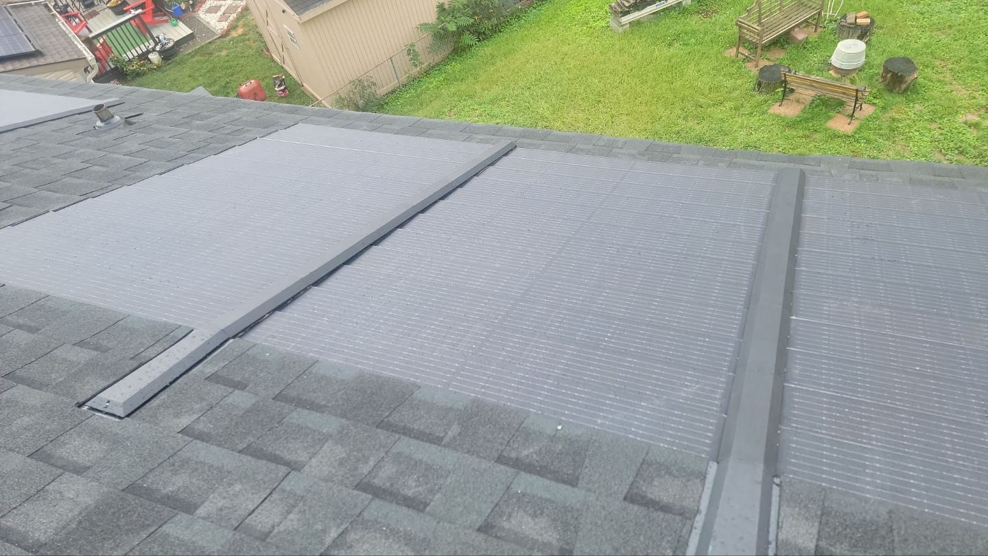 Roof and Solar Installation using GAF Timberline Solar HDZ by ExteriorPros