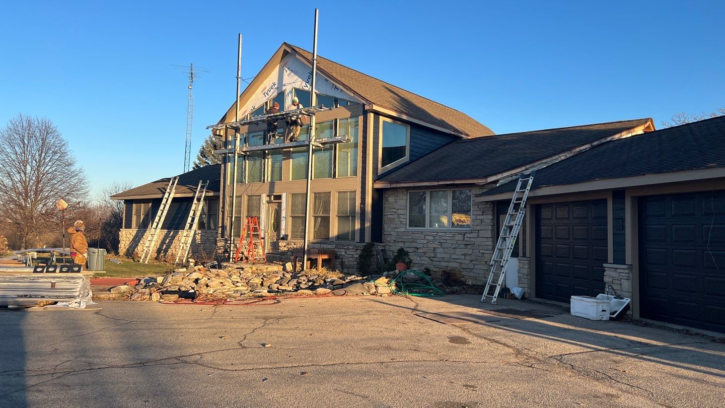 Siding Installation using LP Smart Siding by Stendahl Services