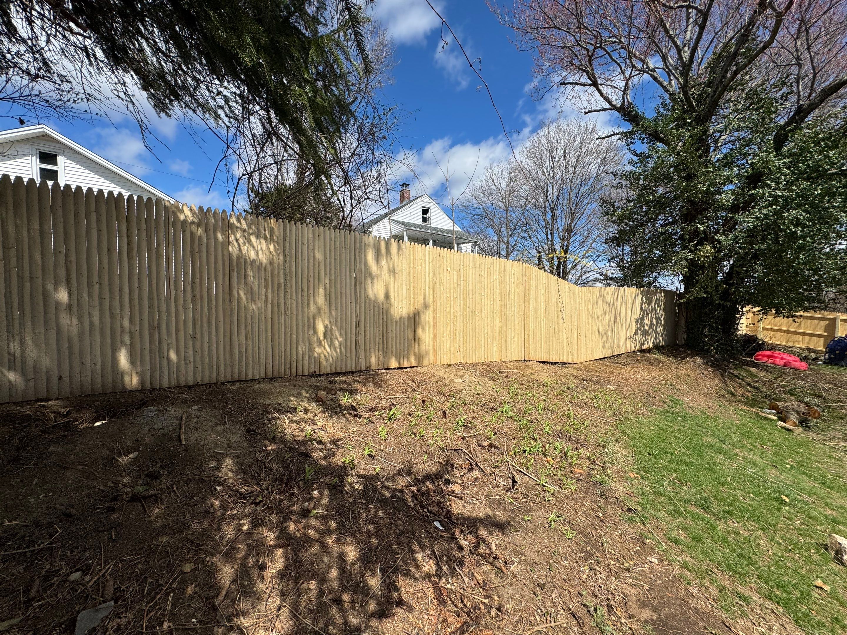 Replacement Wood Fence and Gates  by DiGiorgi Roofing and Siding Inc
