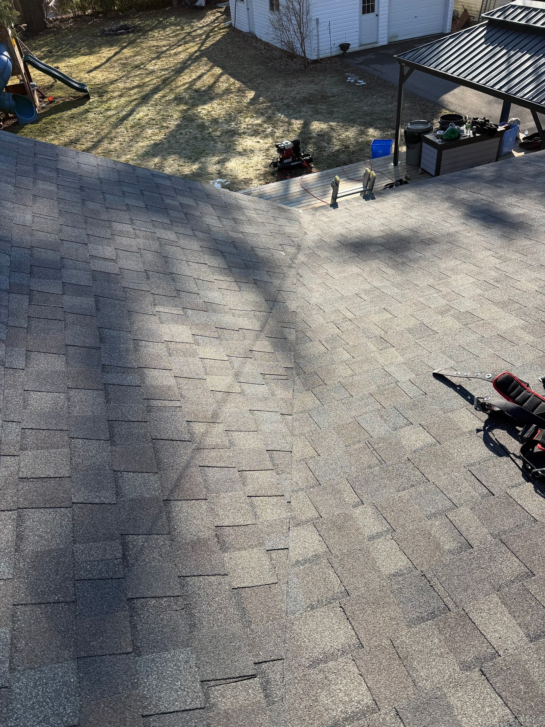 Project in Hamilton by The Roofing Crew