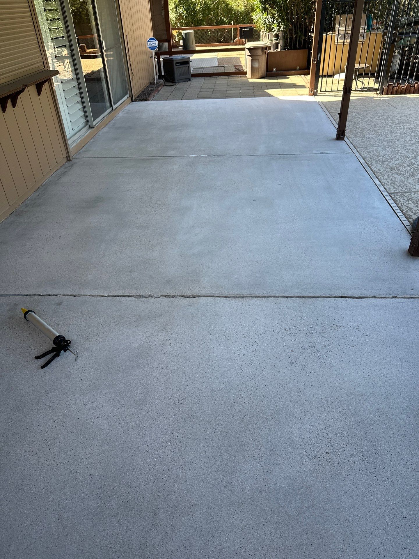 Concrete Coating using Resinwerks by Crash of Rhinos Painting & Garage Floors