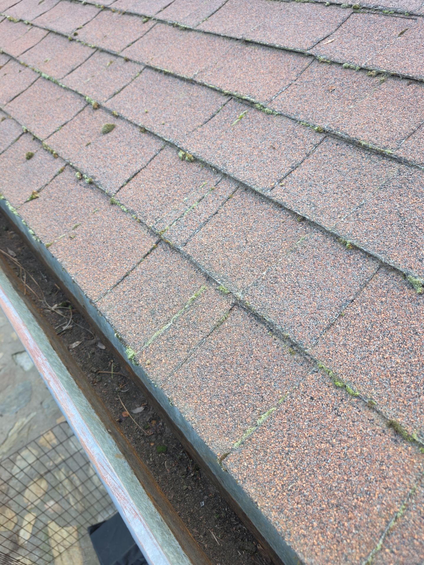 Before and After Photos using Roof Maxx Treatment by Roof Maxx of Folsom