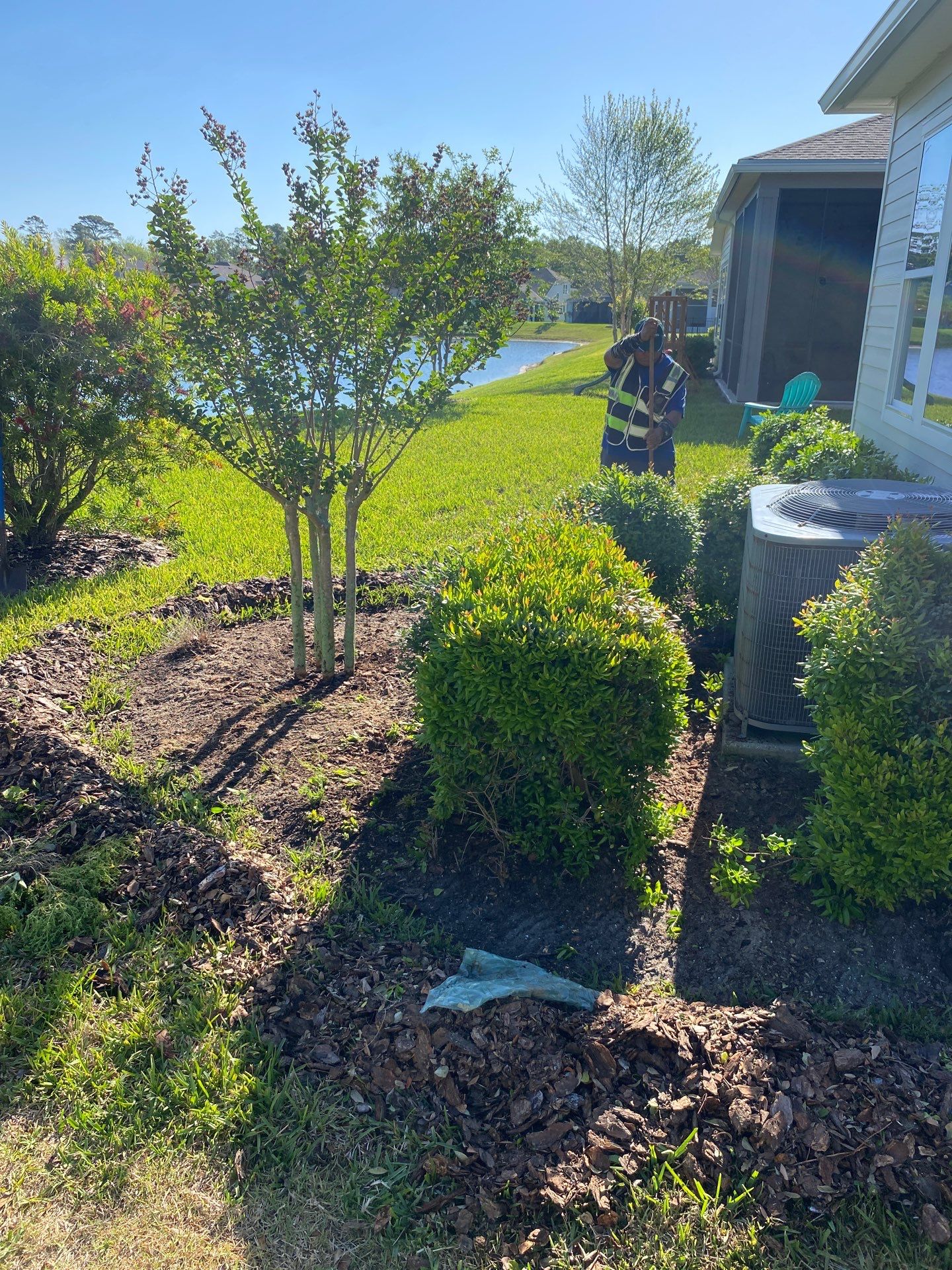 Residential | Clean-up, Sod and Rock Installation by ProGreen Services