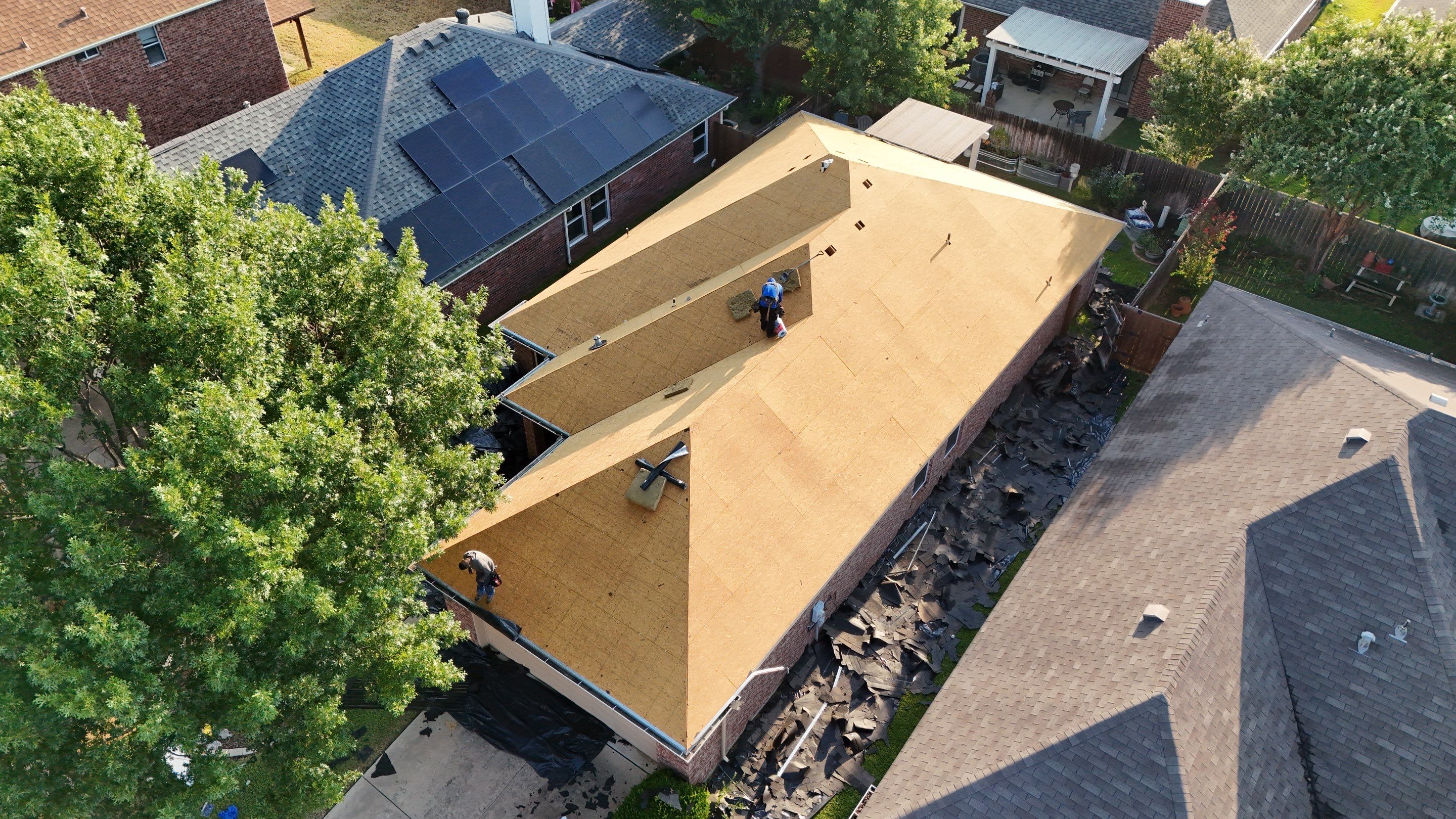 Complete Roof Replacement and Re-Decking in Bedford, Texas by Armor Roofing | Exteriors