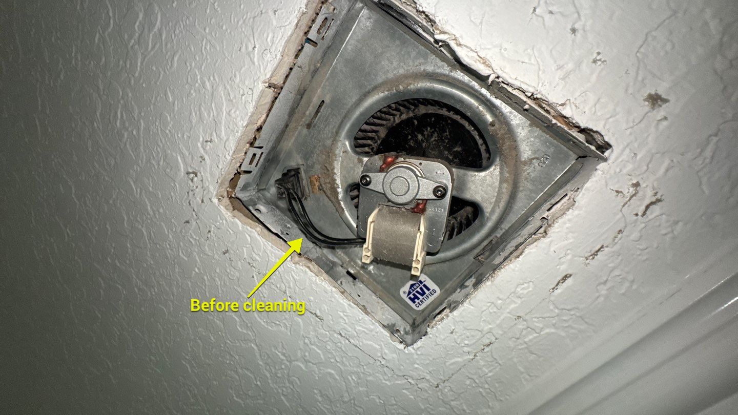 Air duct and Bathroom Exhaust Cleaning in Apopka by Hygienic Air, Inc