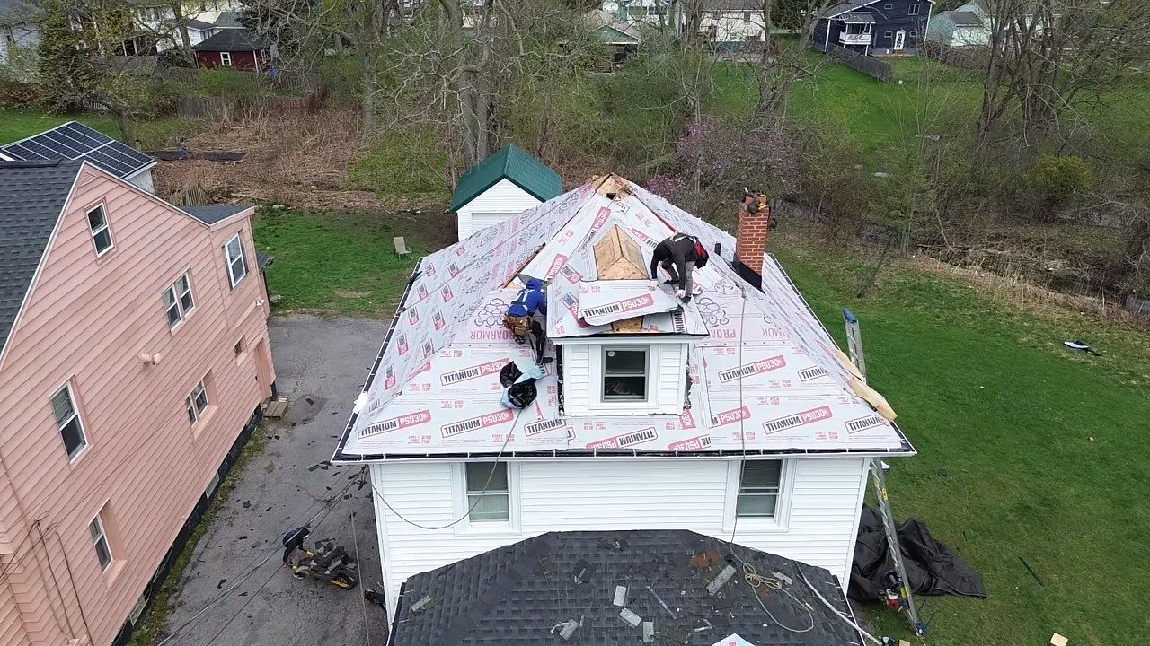 Roof replacement using owens corning roof system by Mike home improvements 
