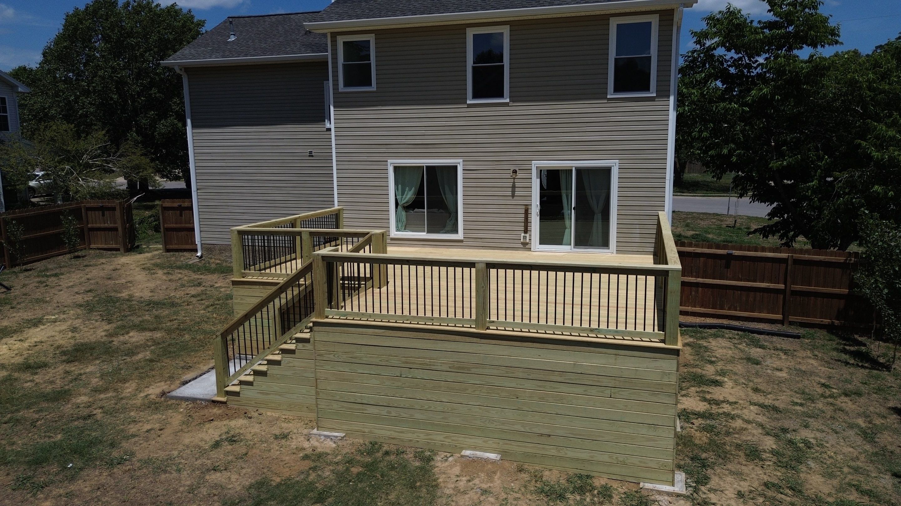 Deck Build in Hermitage by Music City Improvements