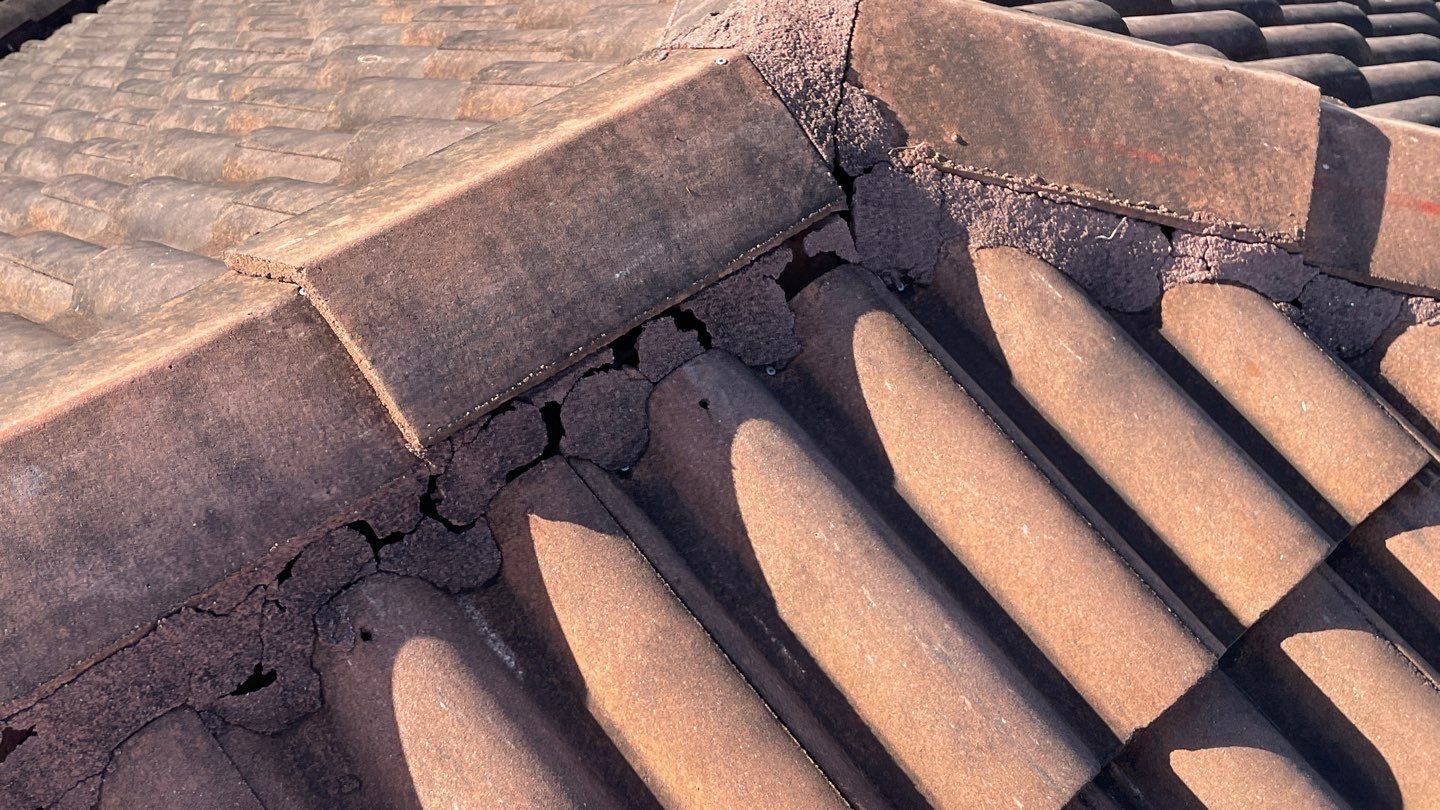 Residential Roofing Repair using Concrete Tile by Four Peaks Roofing