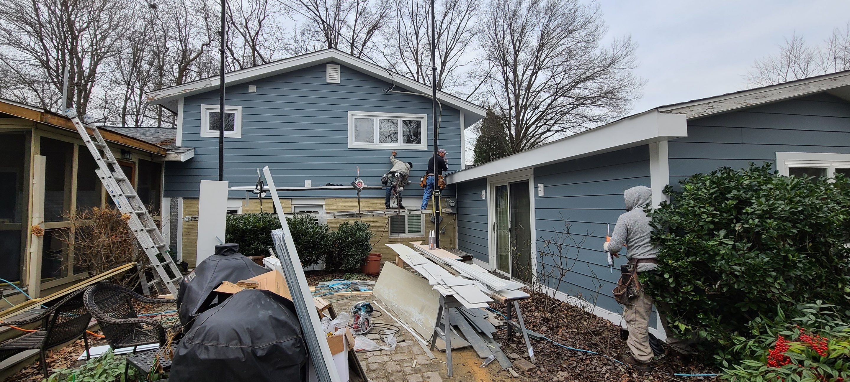 Siding Installation using James Hardie Siding by Window Depot of Annapolis