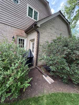 Turtle Shell gutter protection installation in St. Charles, IL 60174, photograph 22