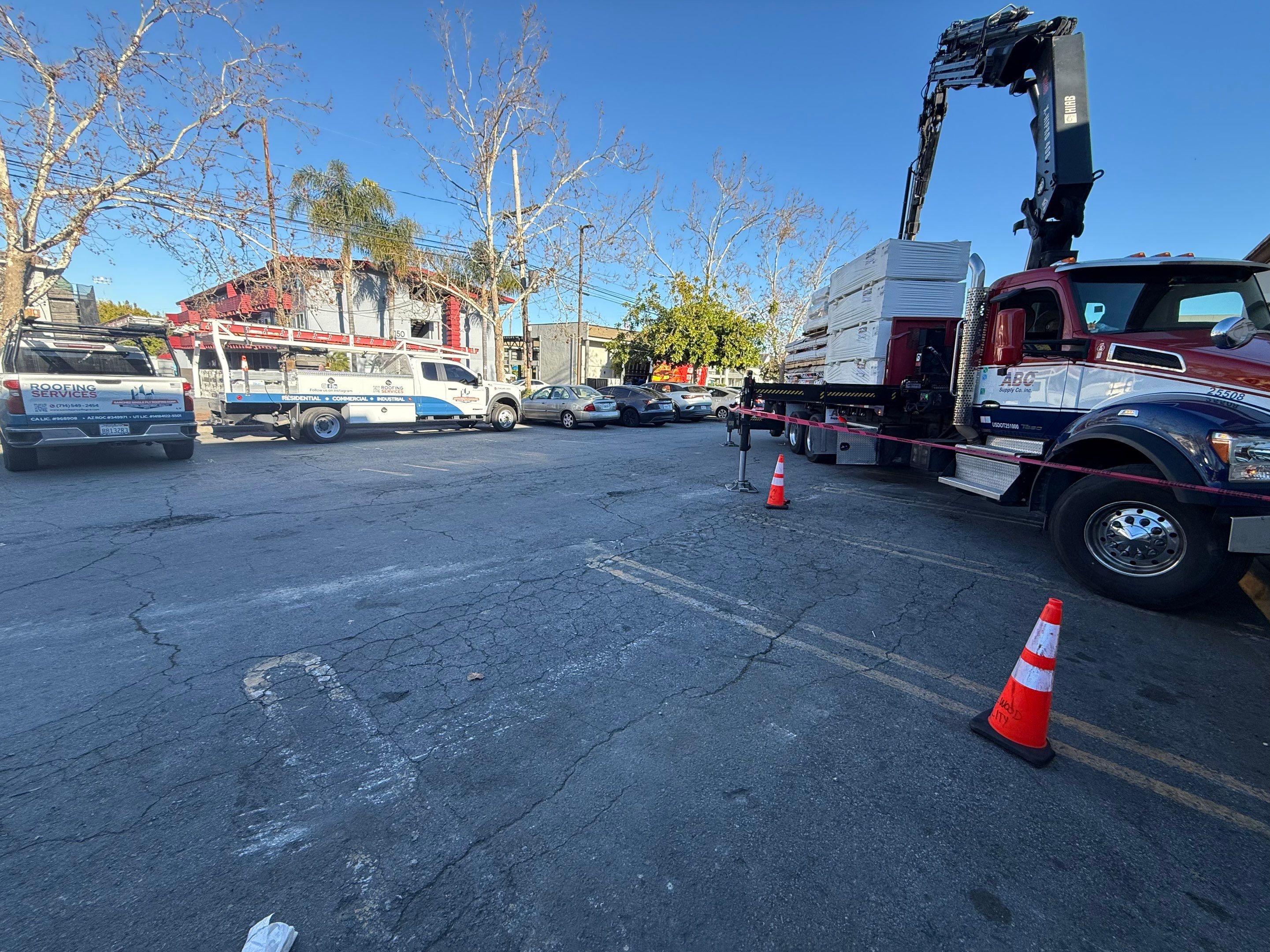 Project in Redwood City, CA by Sanchez Single Ply Roofing