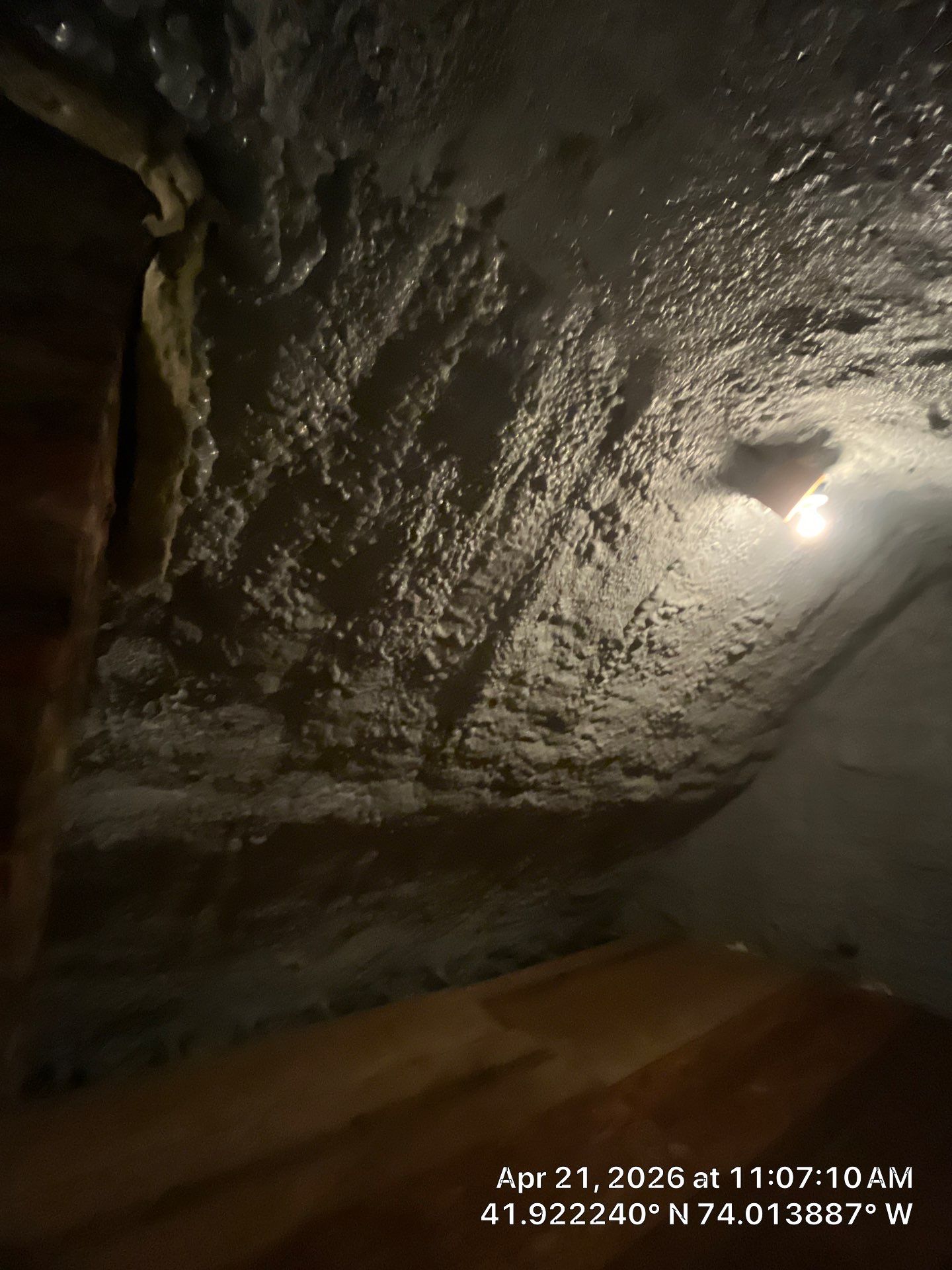 Attic Insulation using open cell spray foam by NYS Foam & Energy