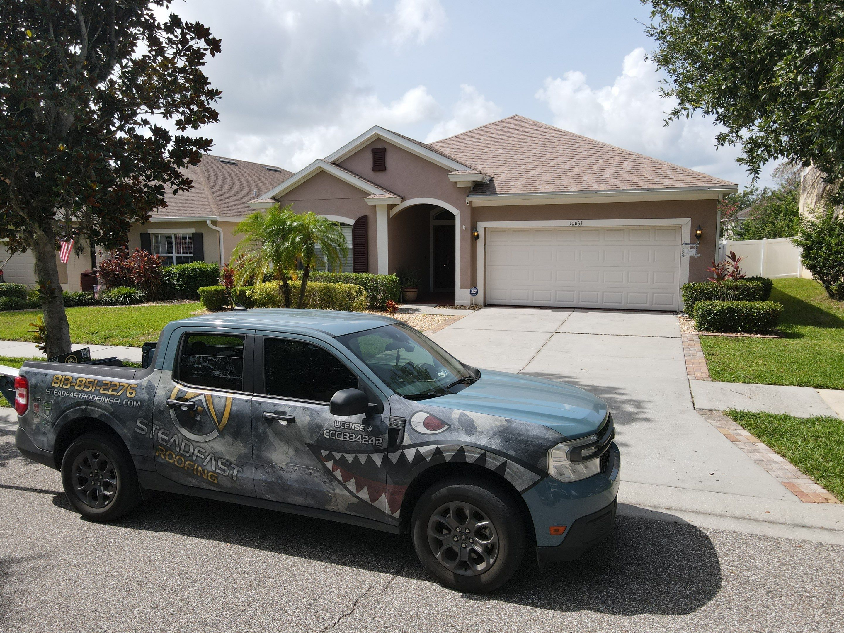 Roof Replacement in Riverview, FL. by Steadfast Roofing