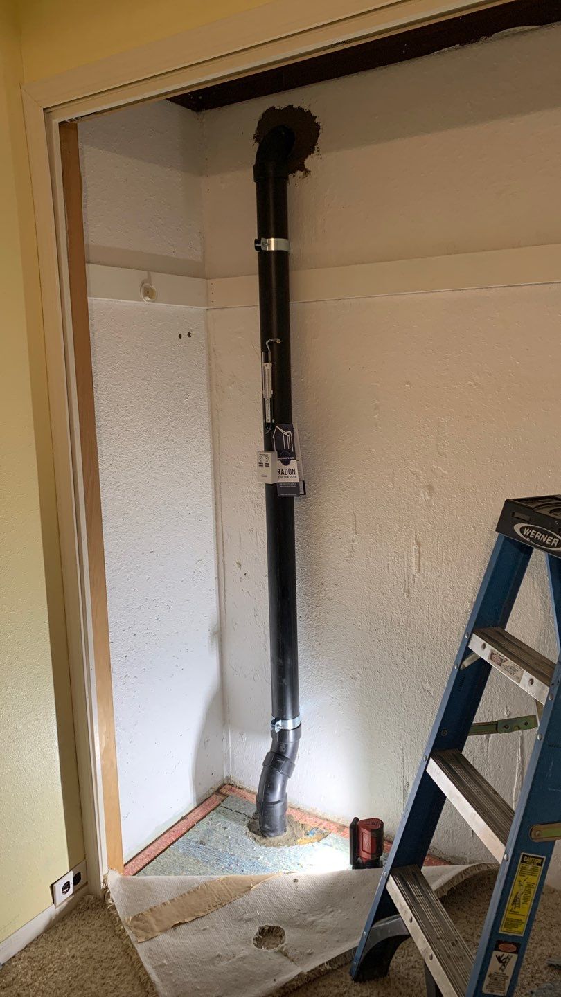 Subslab Radon System by JustRadon.Com