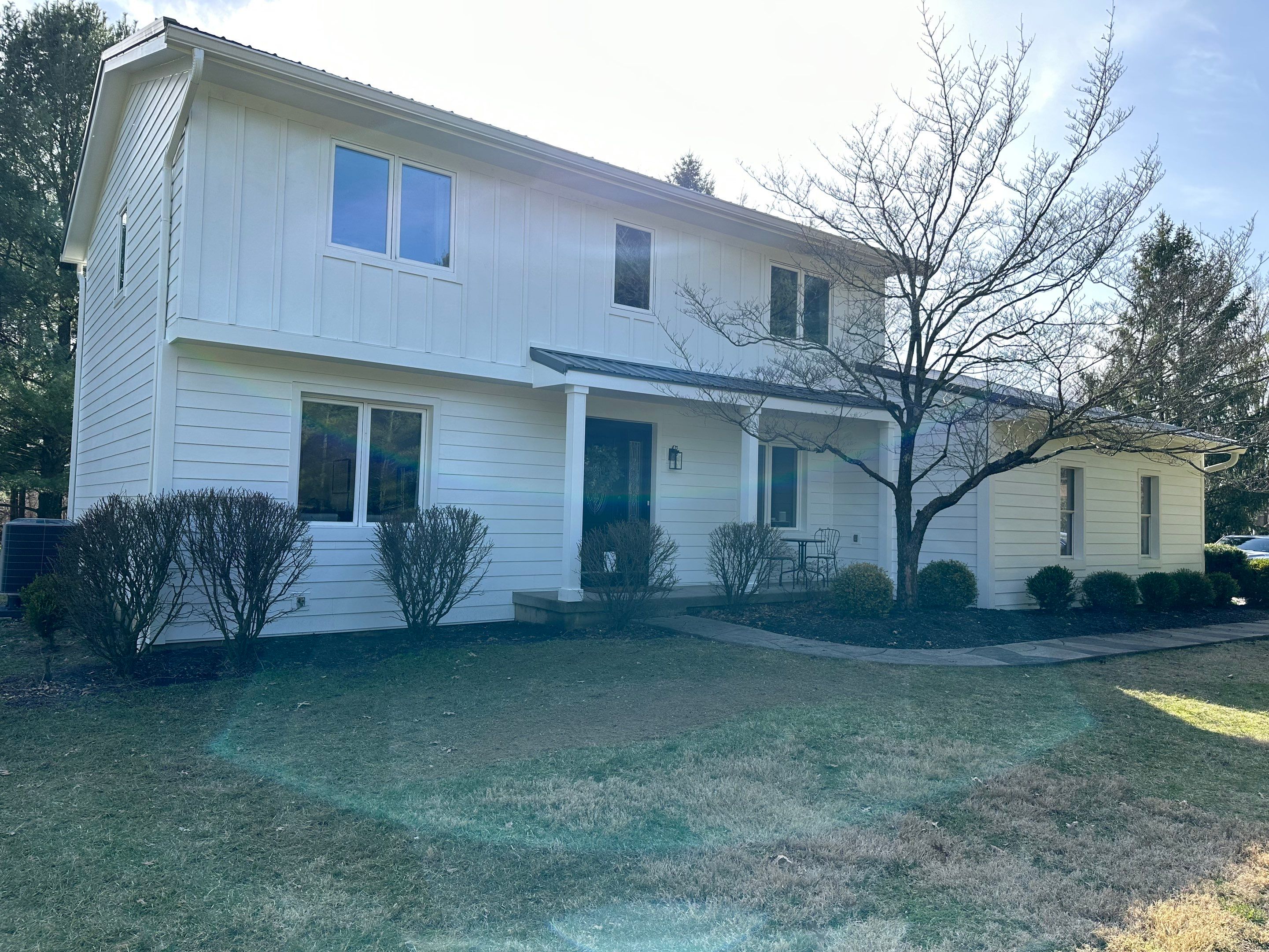 James Hardie Siding installation in New Albany by Best Exteriors Inc