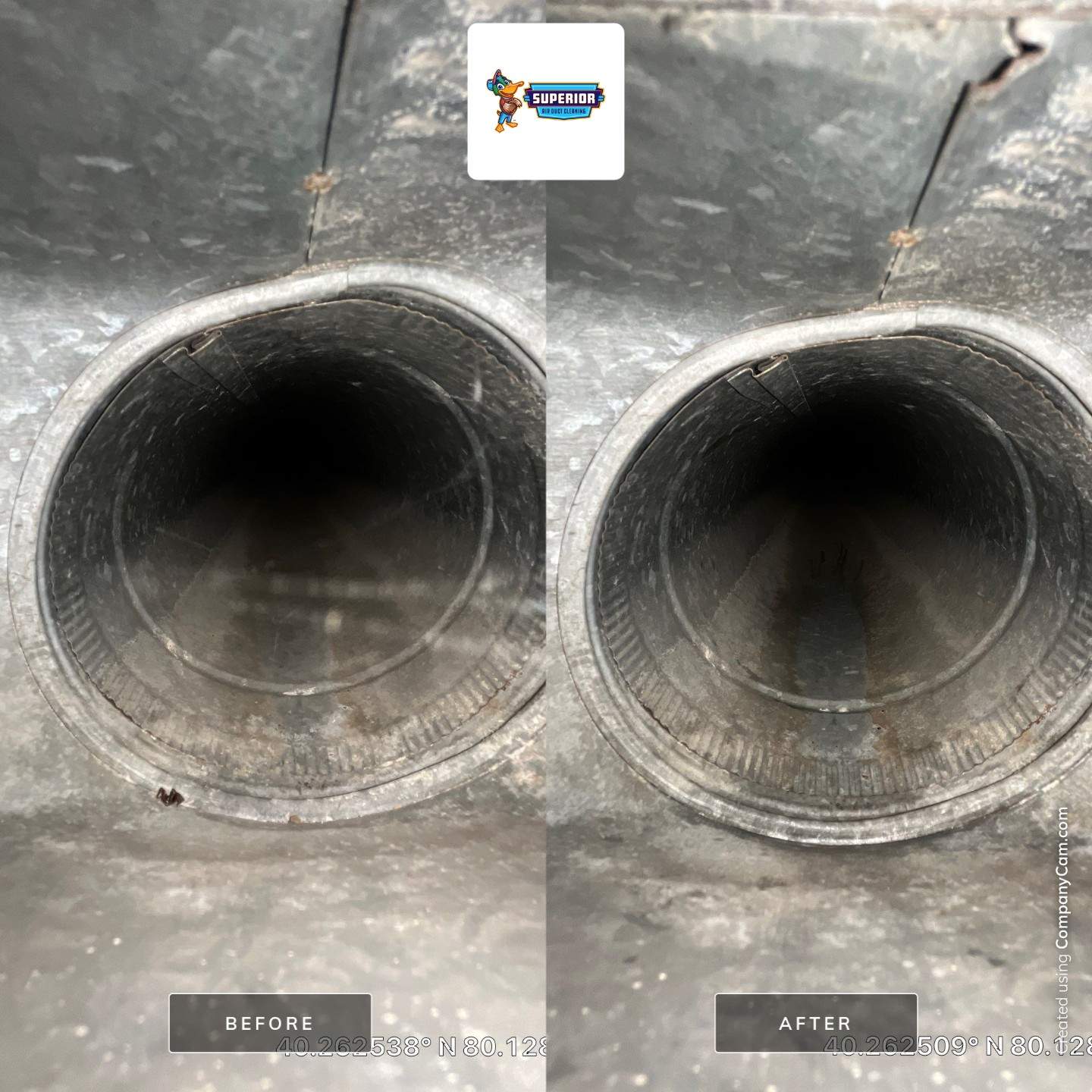 Air Duct Cleaning With a Vacuum Truck in Canonsburg, PA by Superior Air Duct Cleaning