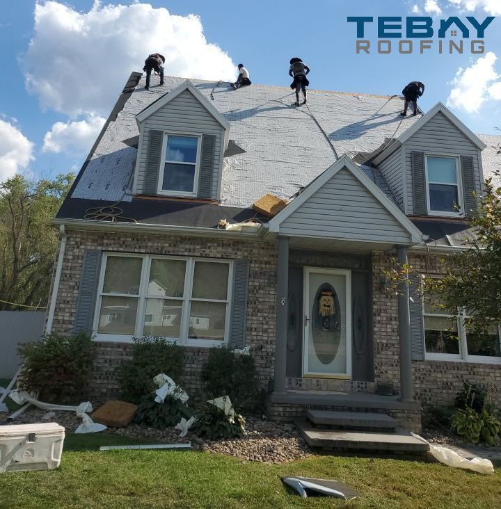 Residential Roofing Installation by Rainstoppers Roofing
