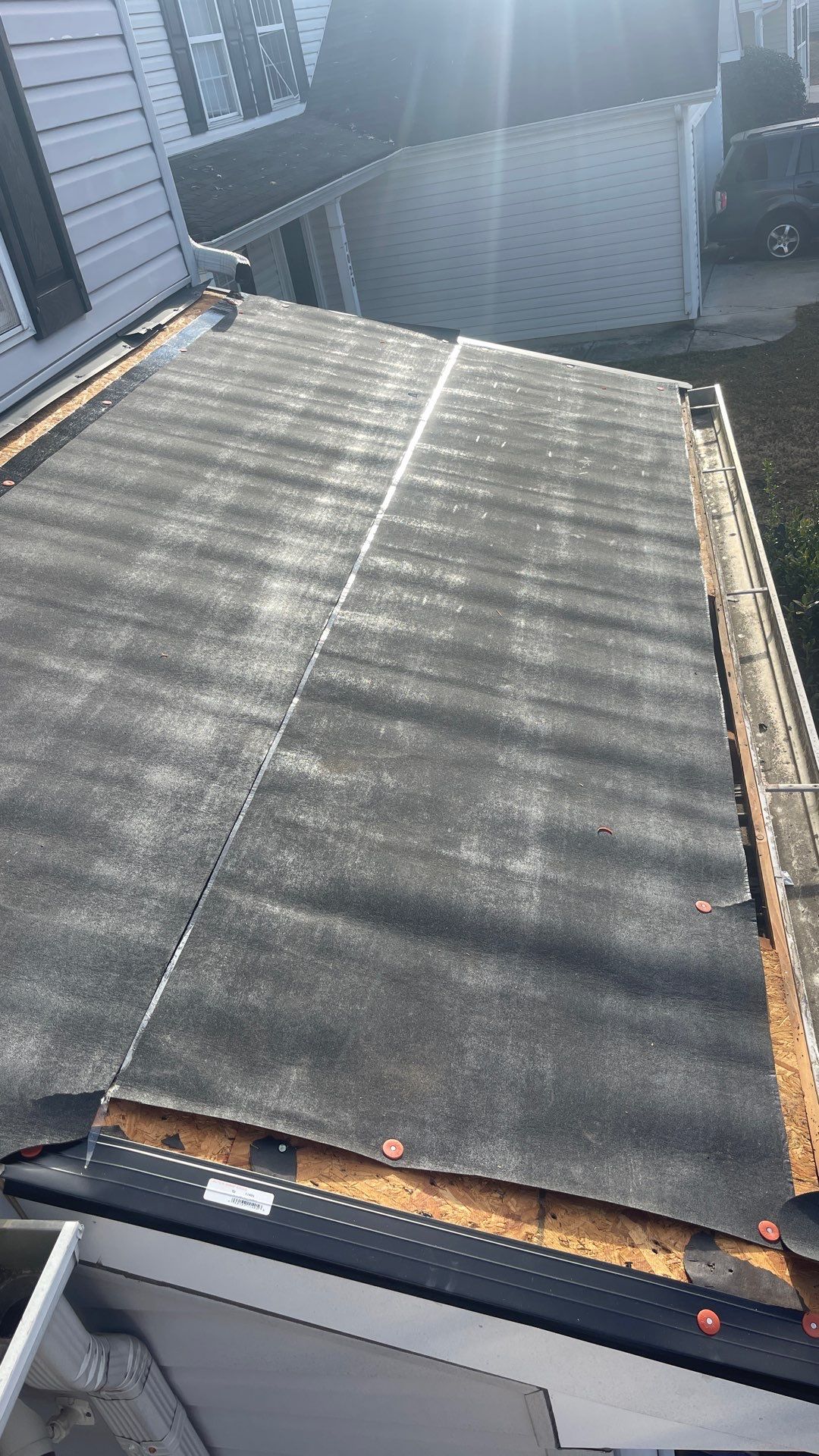 Roof replacement and interior repair by hail damage by Just Brilliant Restoration JBR