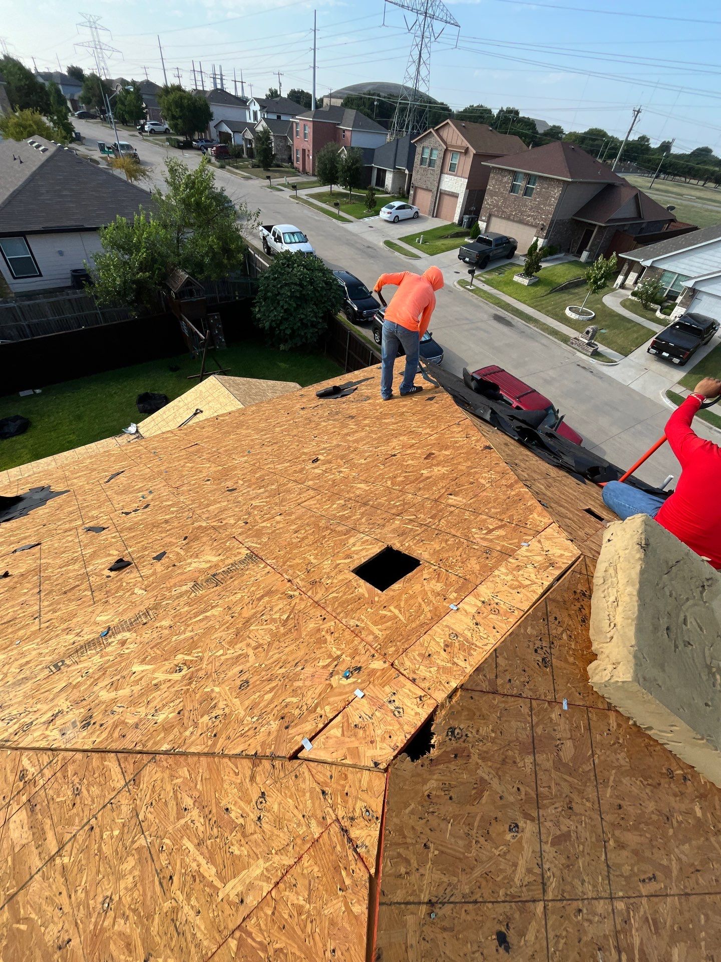 Reroof Project (No Insurance)  by Berry Good Roofing 