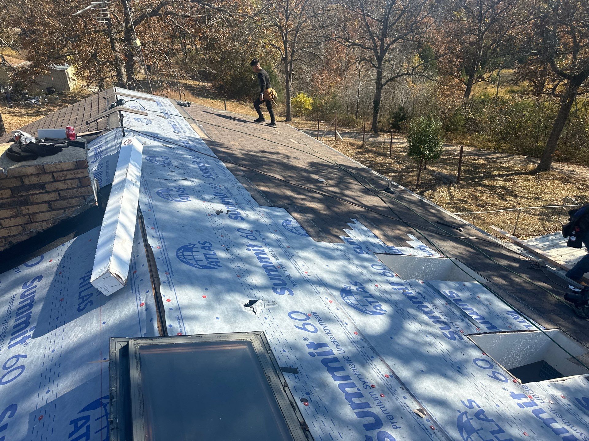 Residential Roofing Replacement - Atlas Pinnacle Pristine - Color Heather  by Titan Commercial & Residential Roofing 