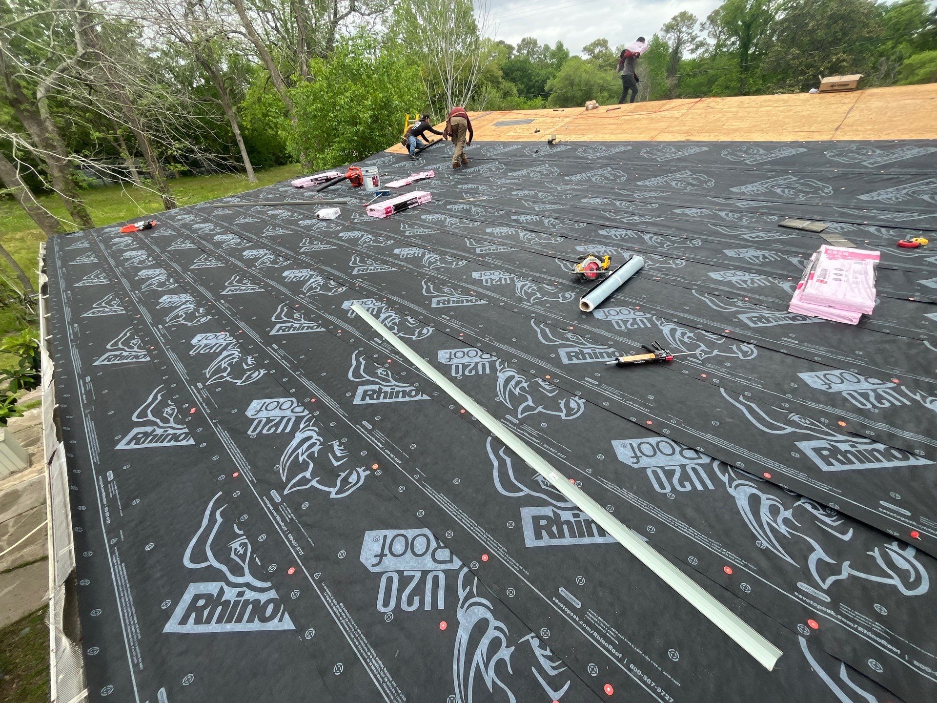 Residential Roofing Repair using Owen's Corning Duration (Lifetime) Shingles by Roof Repair Company