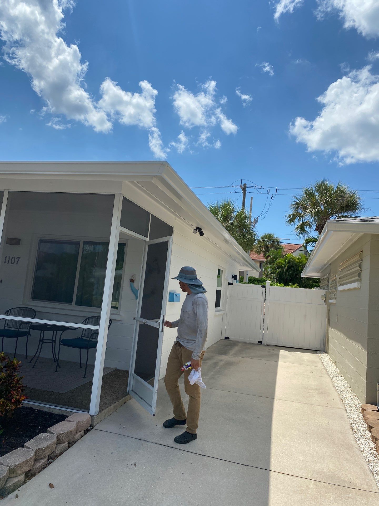 Gutter Guard System Installation in Siesta Key FL by Gutter Professors