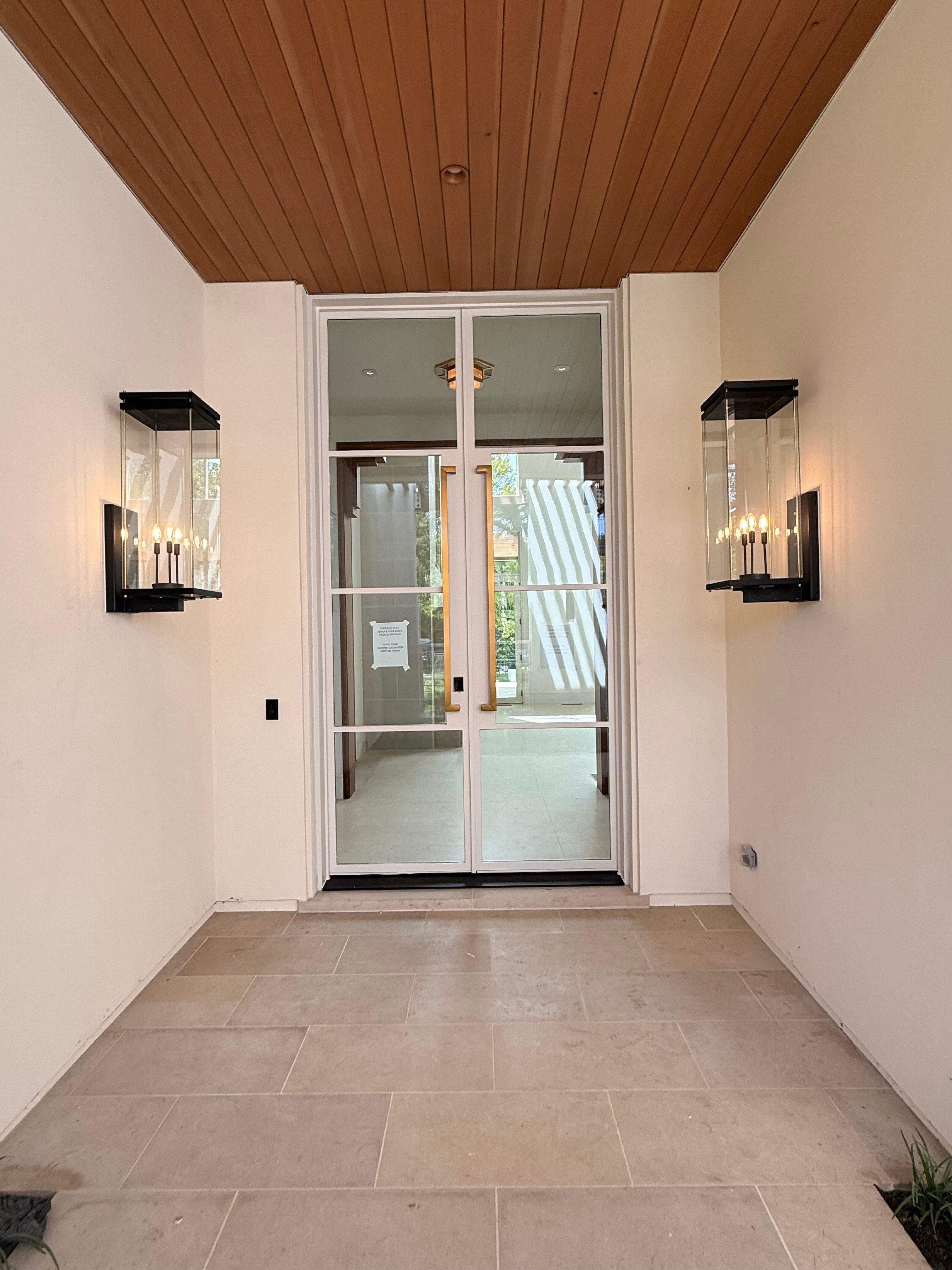 Custom Double Glass Door and Window Installation in Dallas by Solara Custom Living