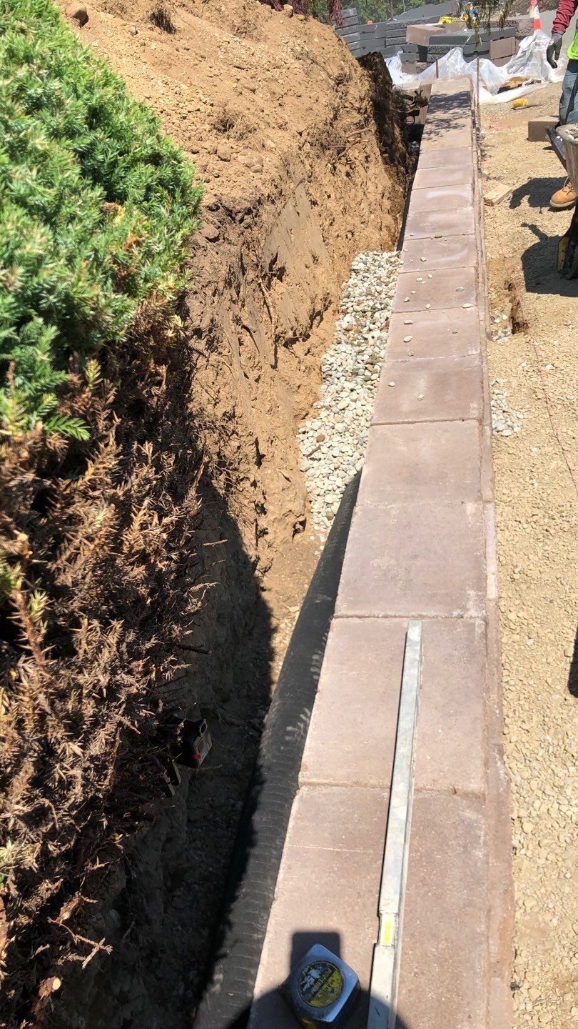 Justin | Retaining Wall, Landscape Project  by Jireh Asphalt & Concrete Inc 