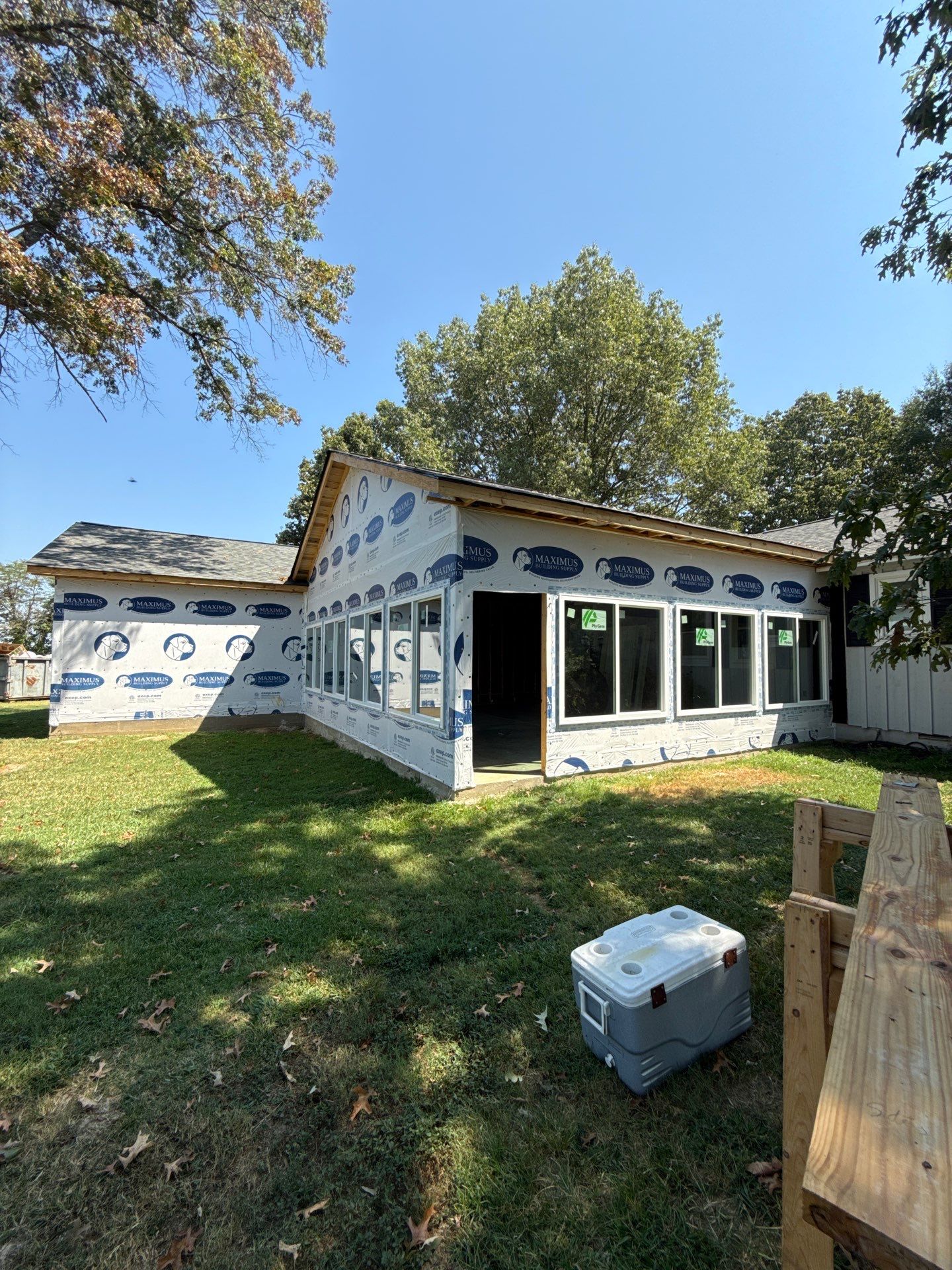 Sunroom and Garage Addition by Skilled Construction LLC