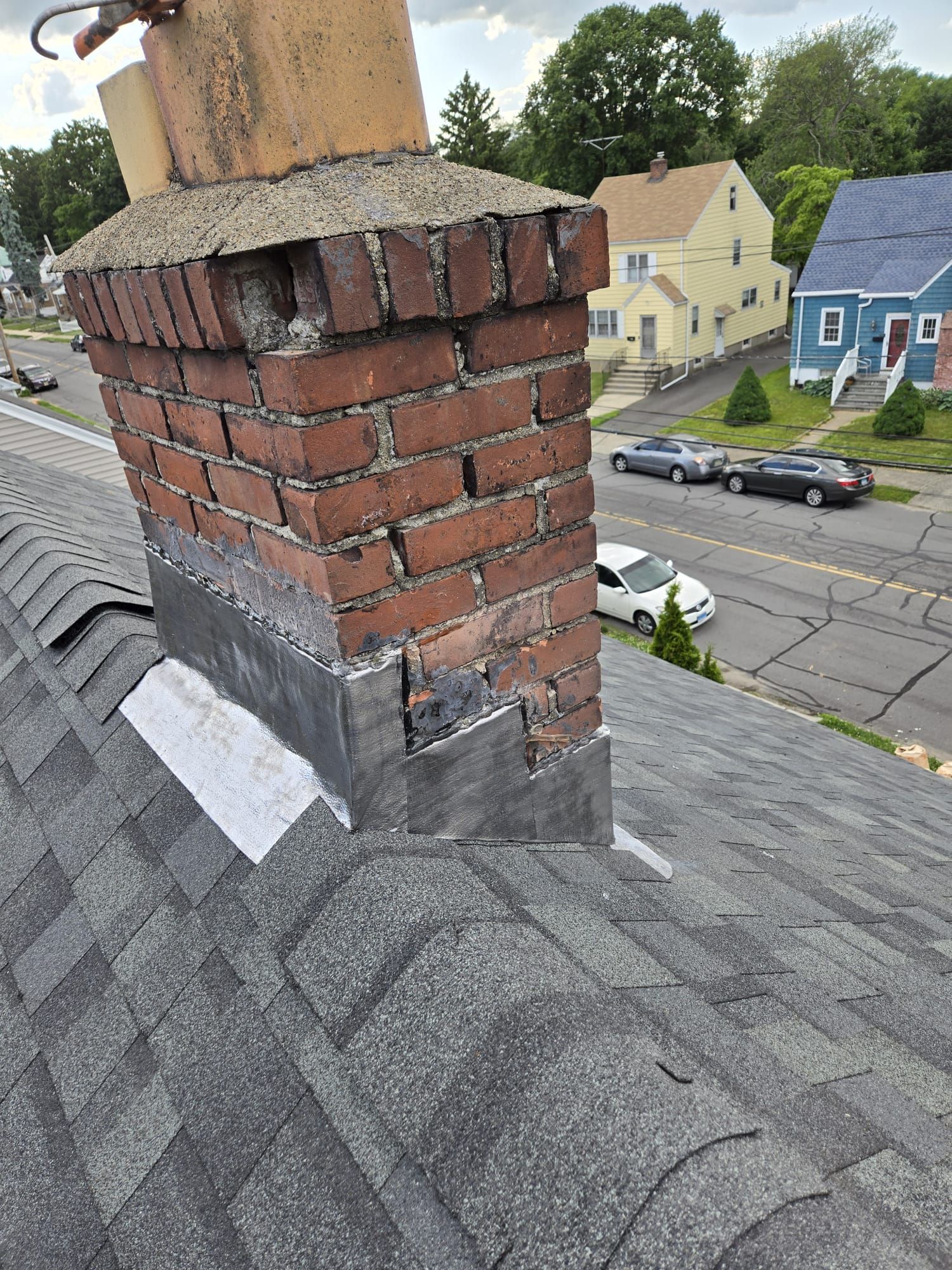 Residential Roofing Installation using Owens Corning TruDefinition Duration AR - Estate Gray by A Plus Exterior
